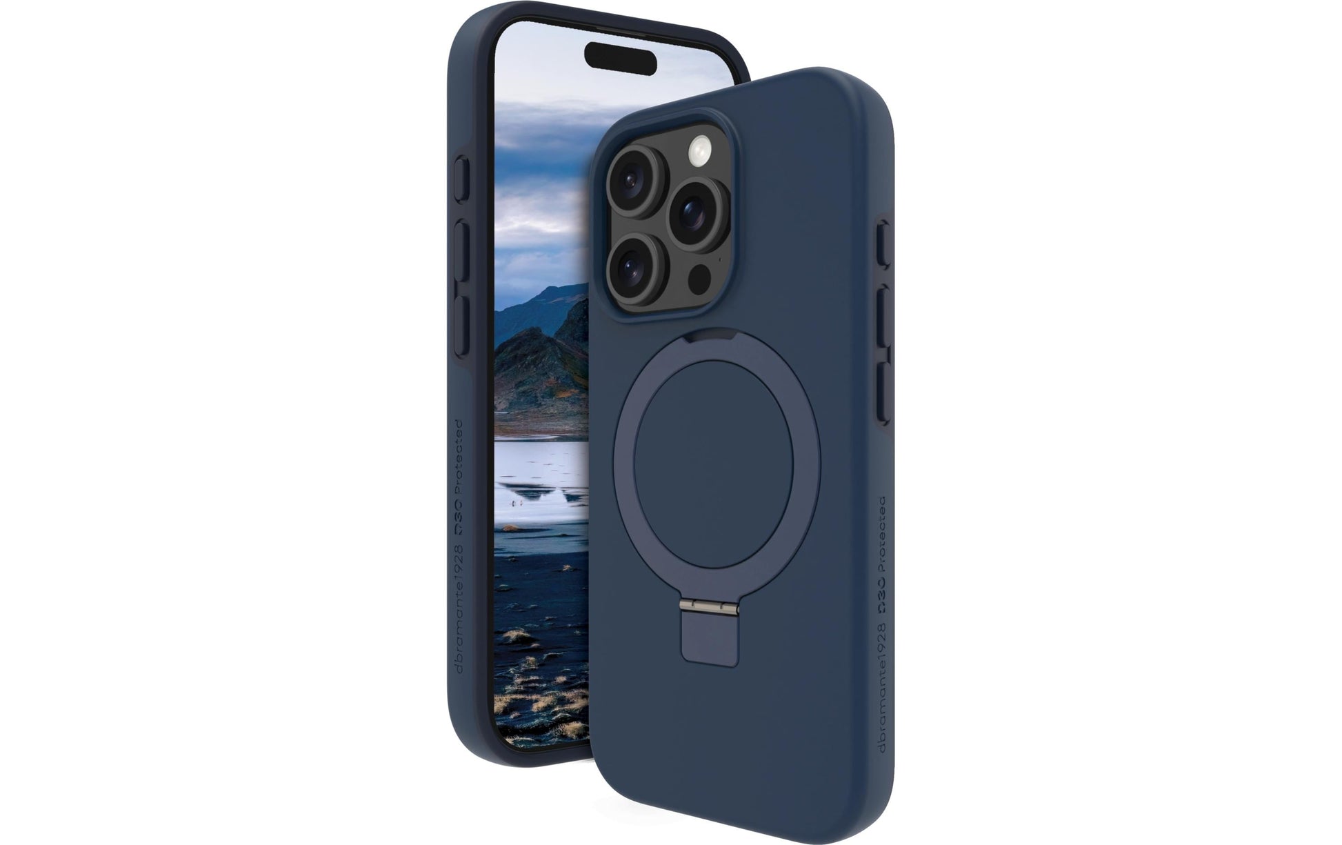 dbramante1928 Iceland Ultra D3O MS Kick Backcover – für Apple iPhone 16 Pro, Kunststoff, bis 4 m Sturzsicher