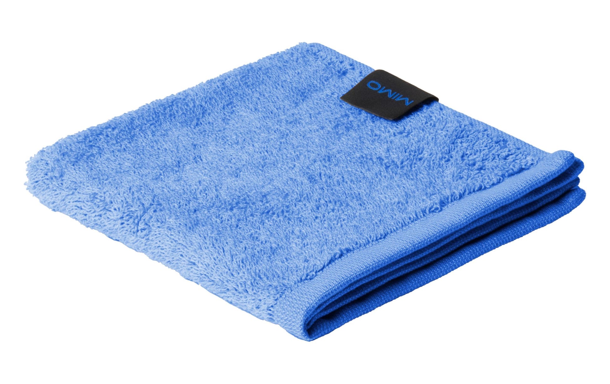 Mimo Seiftuch Sea – 30 × 30 cm, Ozeanblau, 65% Baumwolle/35% recyceltes Polyester, 500 g/m²