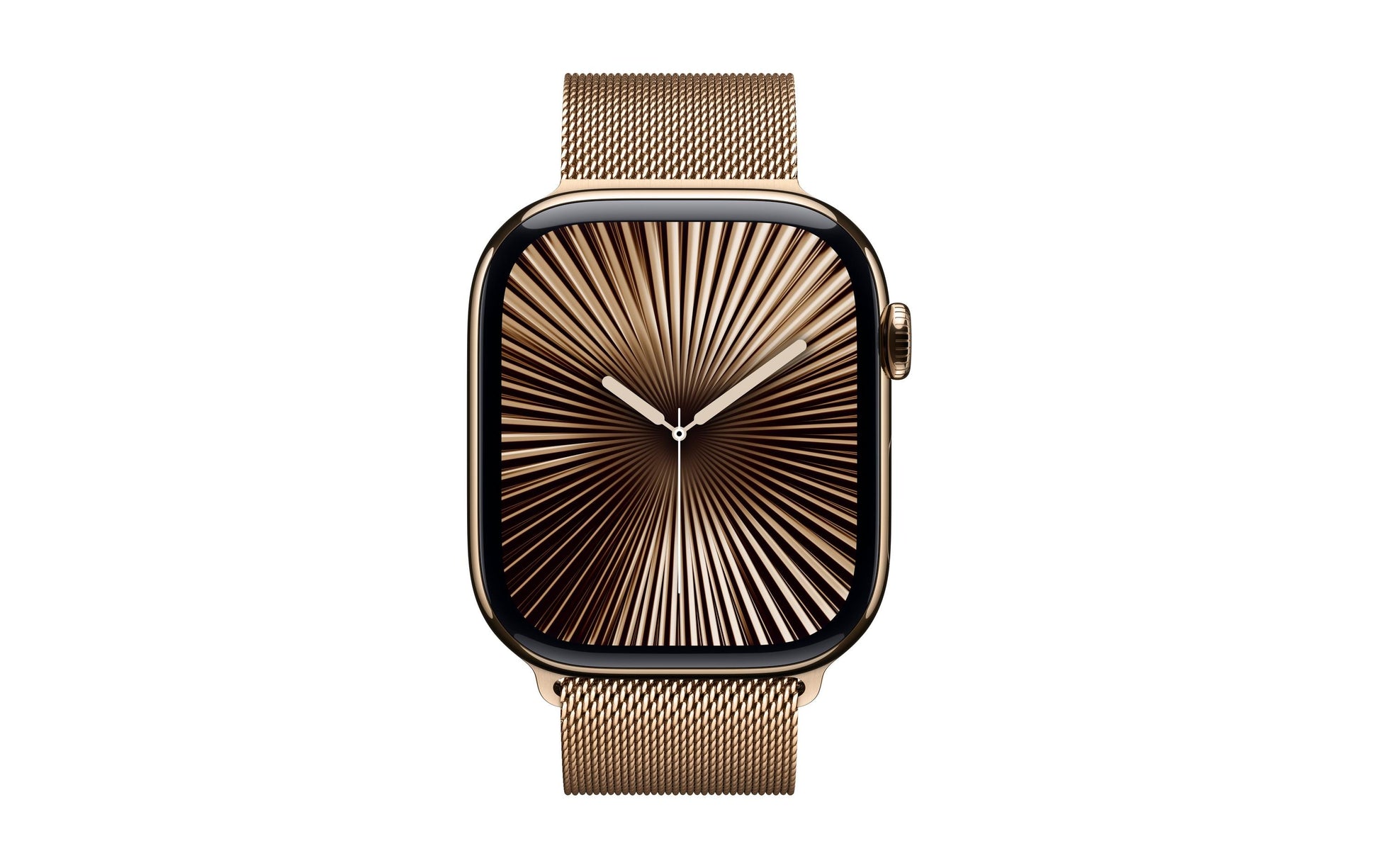Apple Milanese Loop - Armband - für Apple Watch 46 mm, Gold, S/M, Edelstahl