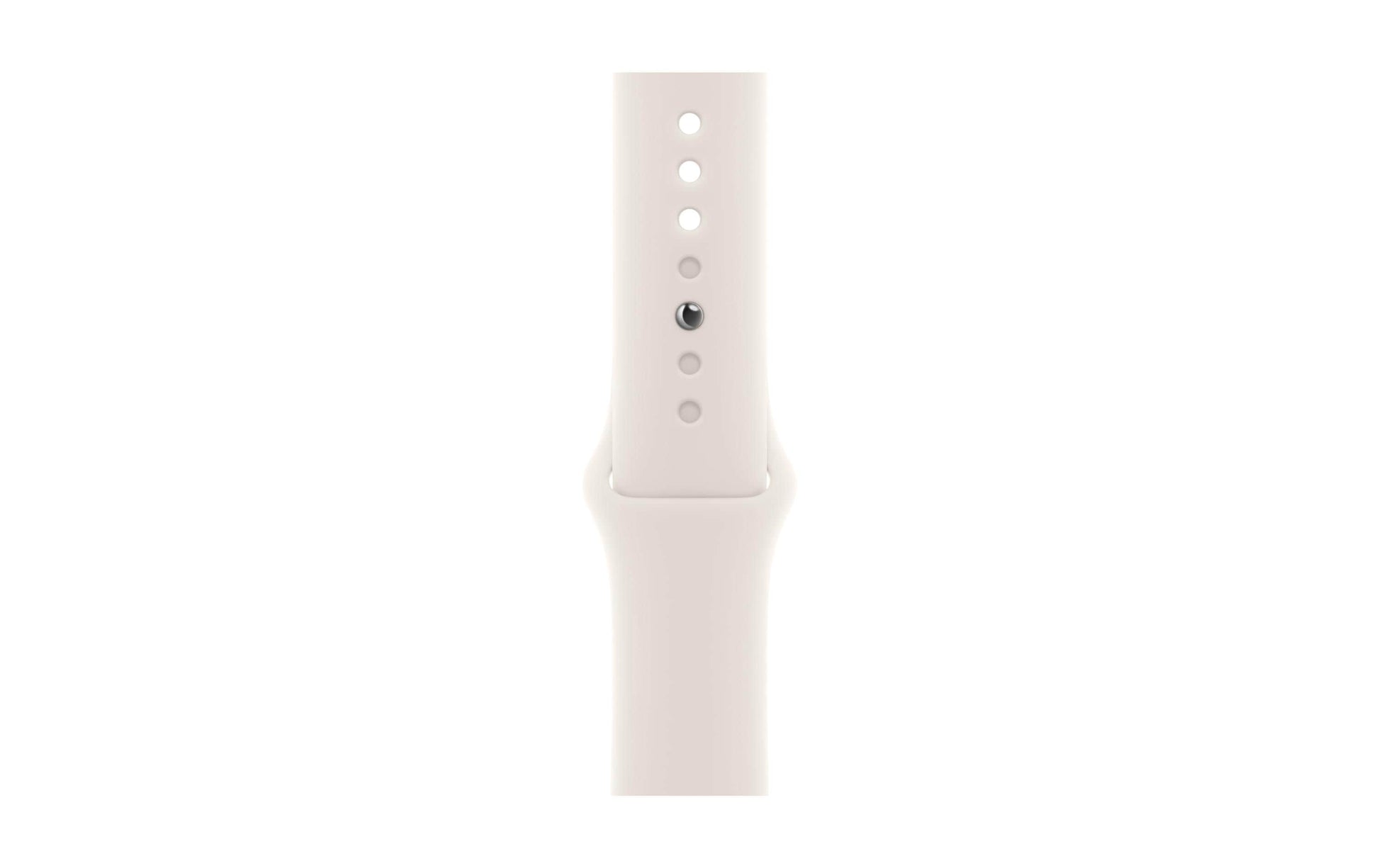 Apple Sport Band Starlight – Armband – für Apple Watch 40 mm, M/L, Polymer
