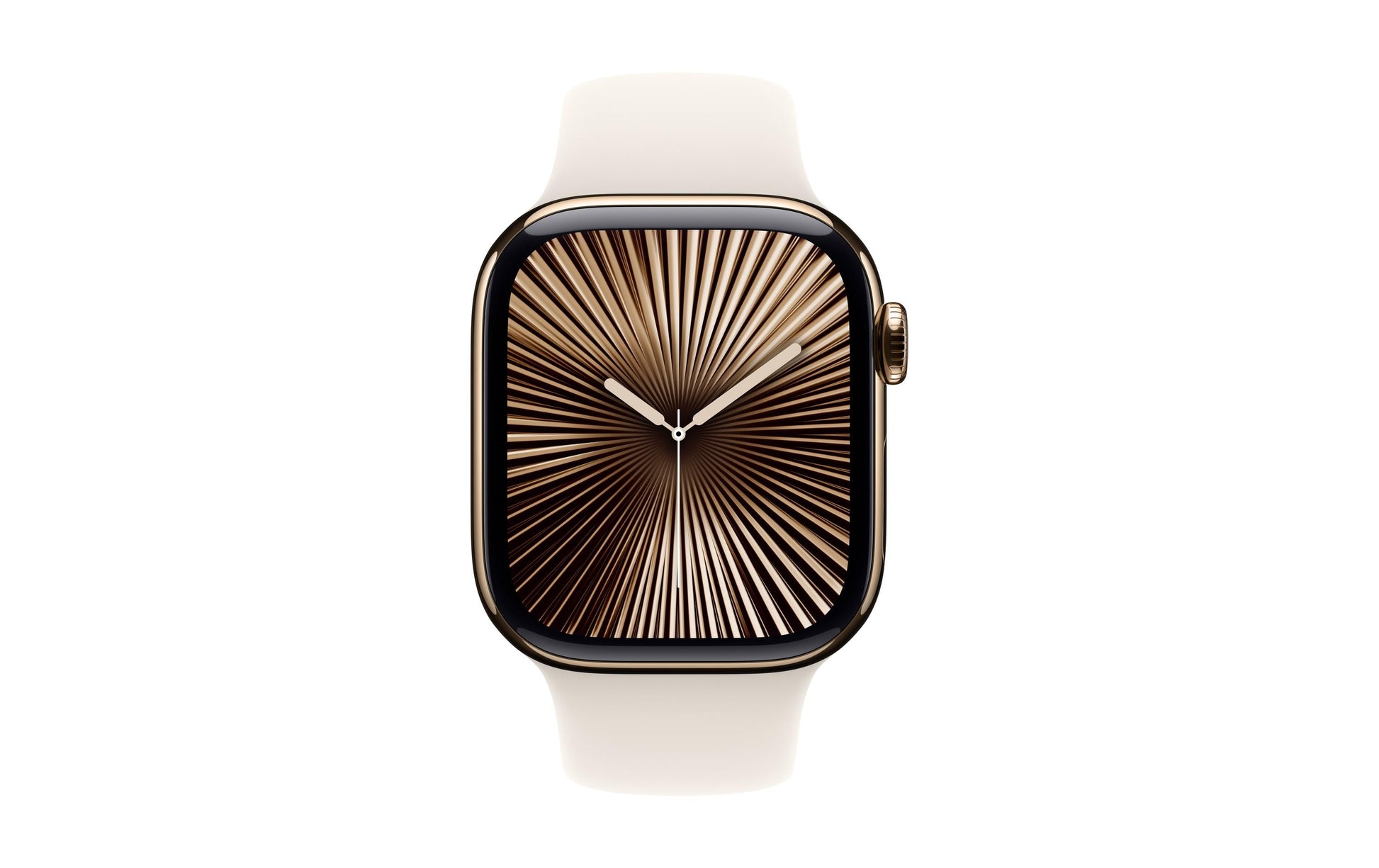 Apple Starlight Sport Band – Armband – für Apple Watch 42 mm, Starlight, M/L, Polymer