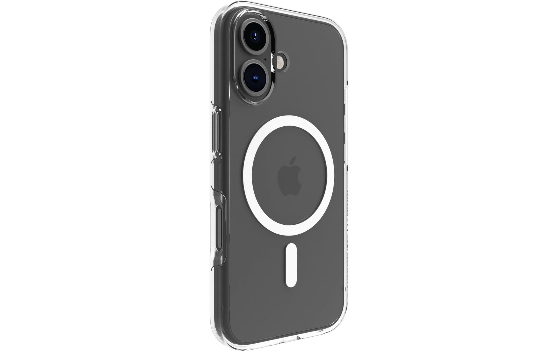 dbramante1928 Backcover – für Apple iPhone 16 – transparent – MagSafe-kompatibel
