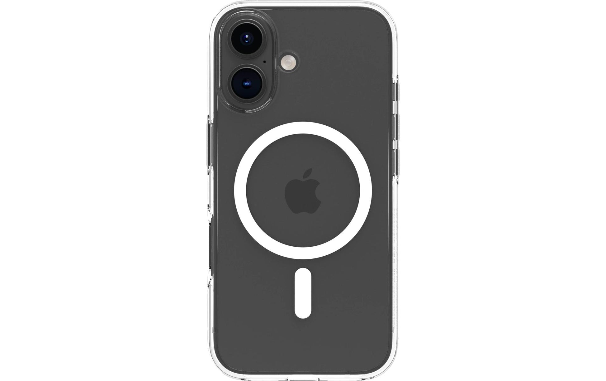 dbramante1928 Backcover – für Apple iPhone 16 – transparent – MagSafe-kompatibel