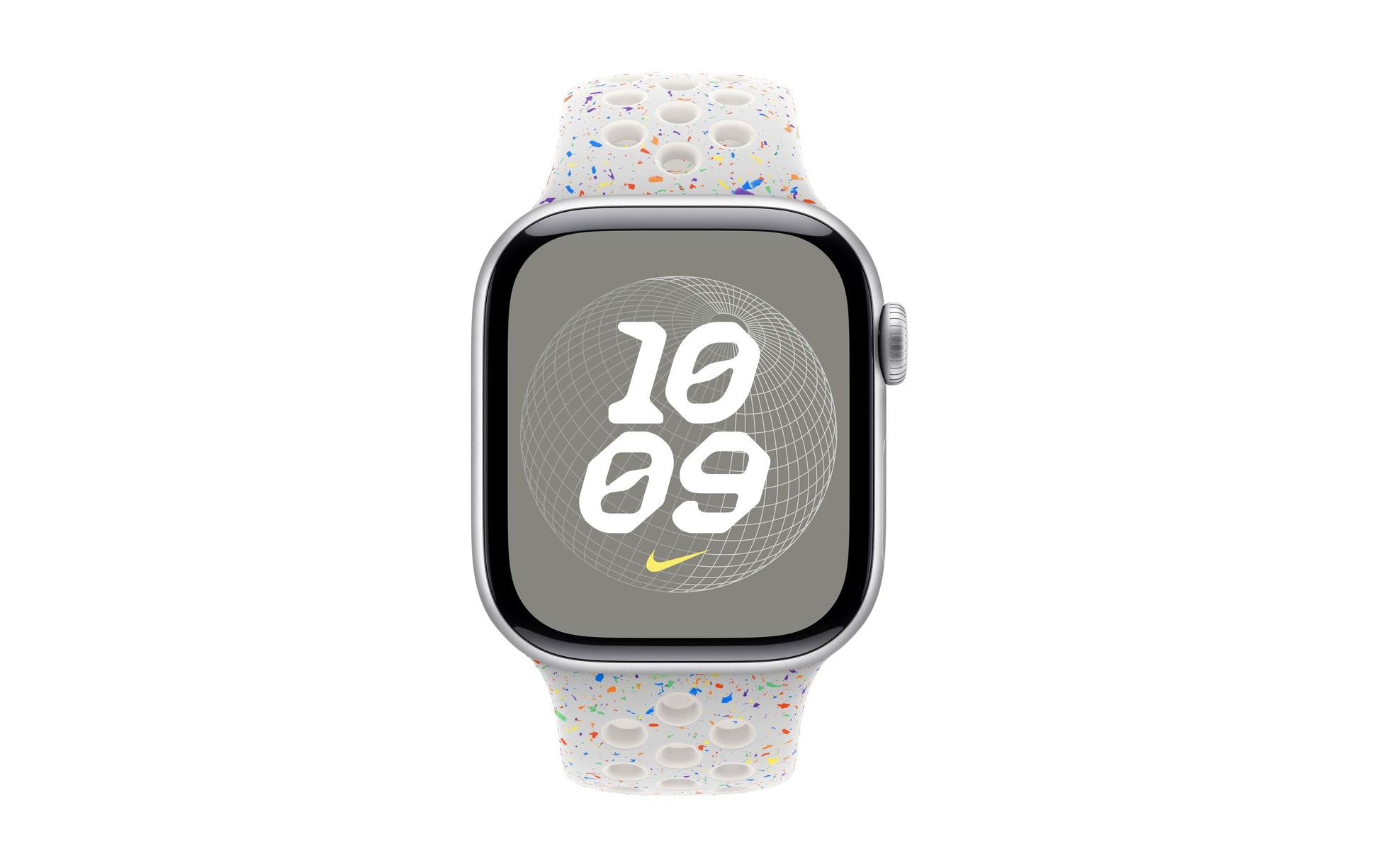 Apple Sportarmband Pure Platinum – Armband – für Apple Watch 40 mm, Weiss, S/M, Polymer
