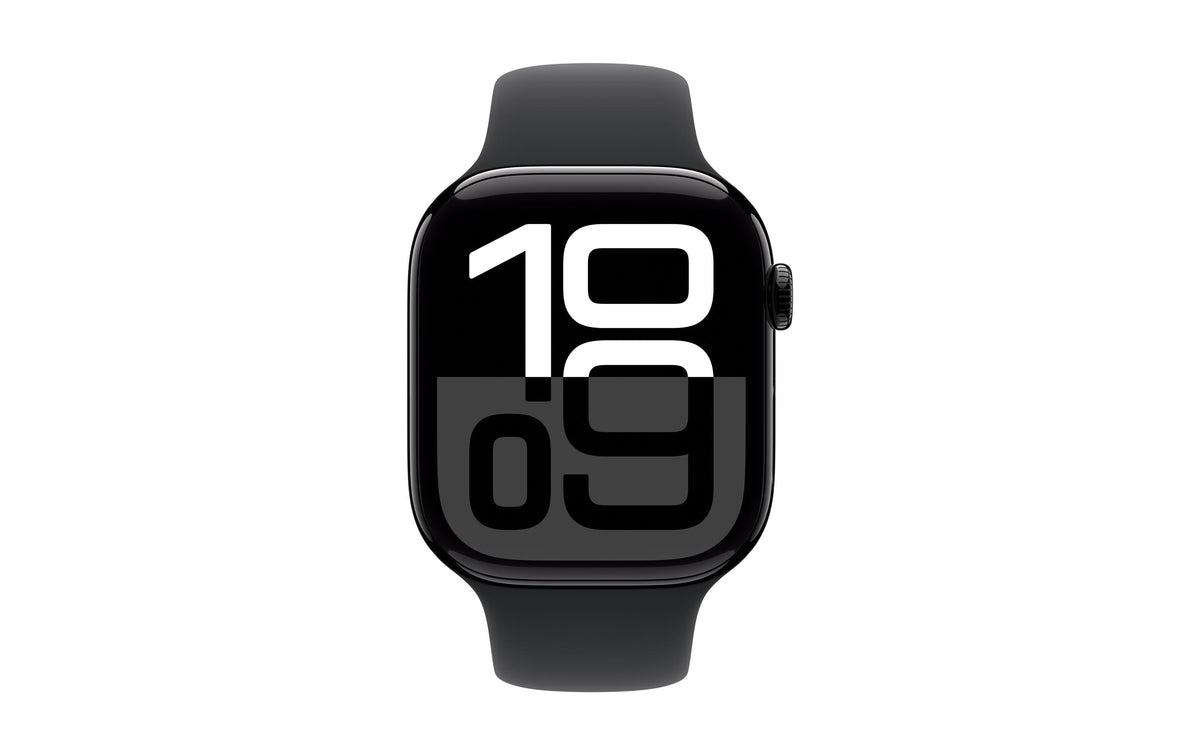 Apple Sportarmband, Schwarz, S/M, für Apple Watch