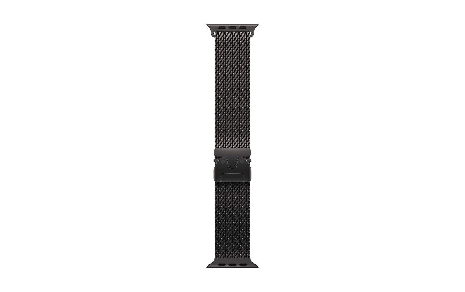 Apple Milanese Loop – Armband – für Apple Watch 49 mm, Schwarz, M, Titan