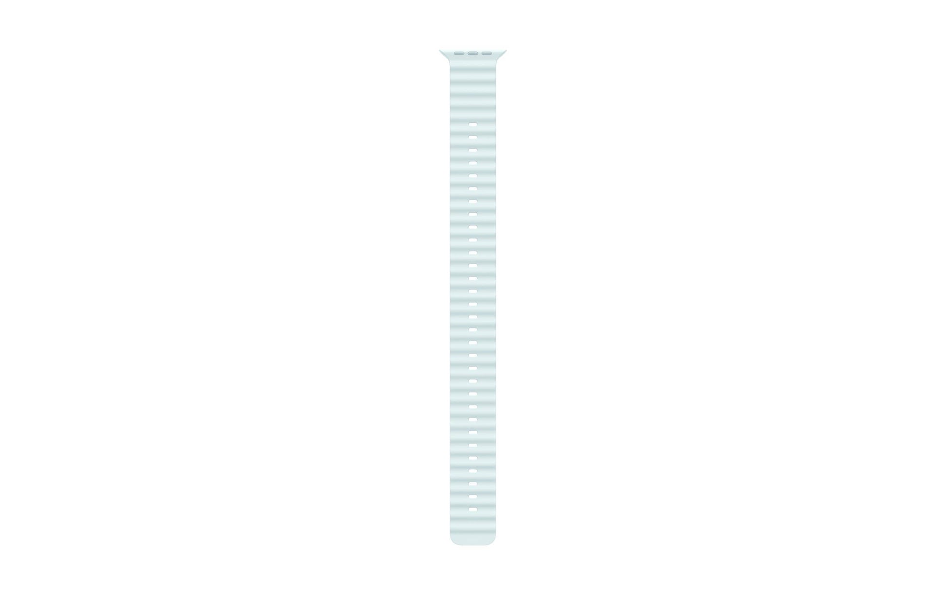 Apple Ice Blue Ocean Band Ext – Armband – für Apple Watch 49 mm, Hellblau, Elastomer (TPR)