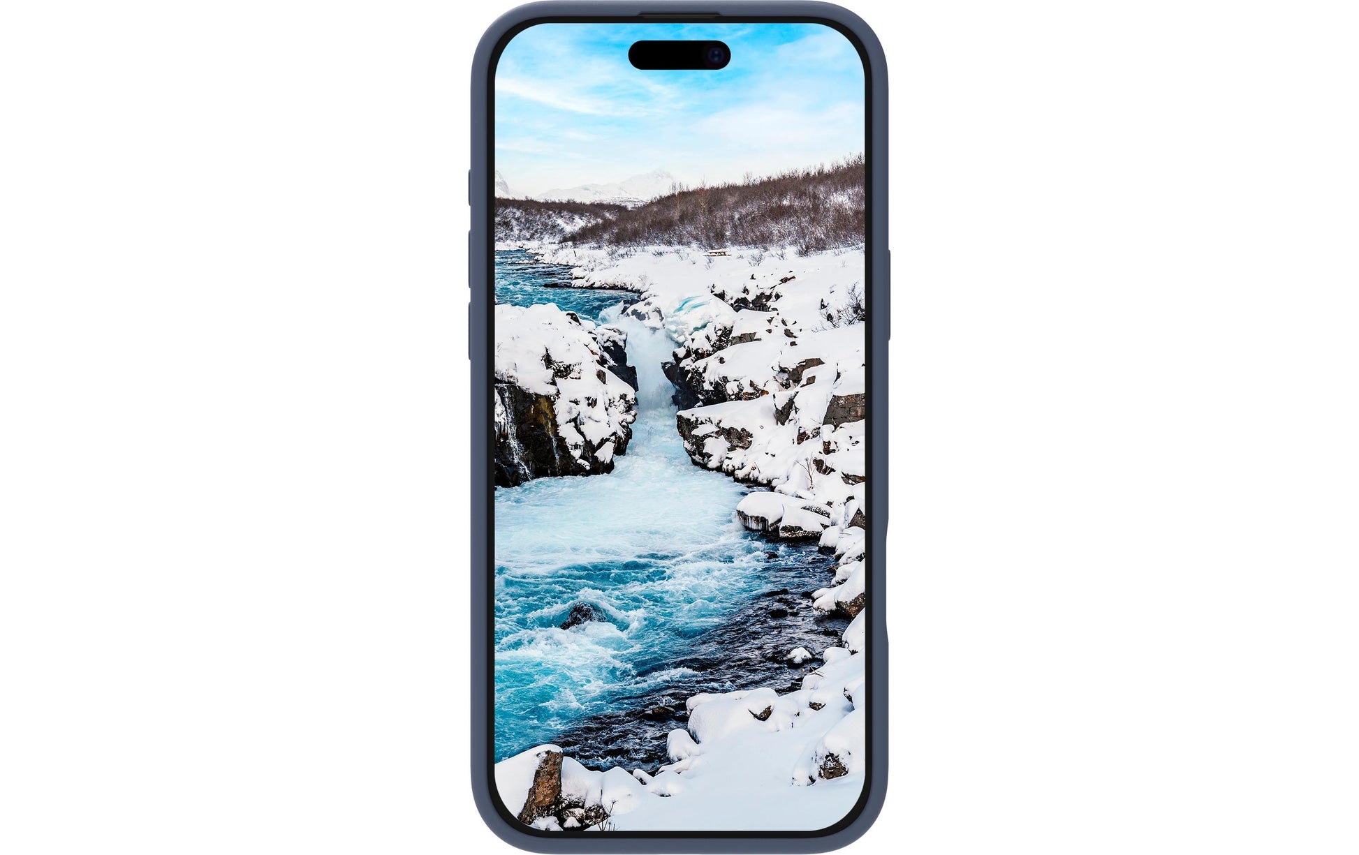 dbramante1928 Monaco Backcover – für Apple iPhone 16 Pro Max – MagSafe, Silikon, Pacific Blue