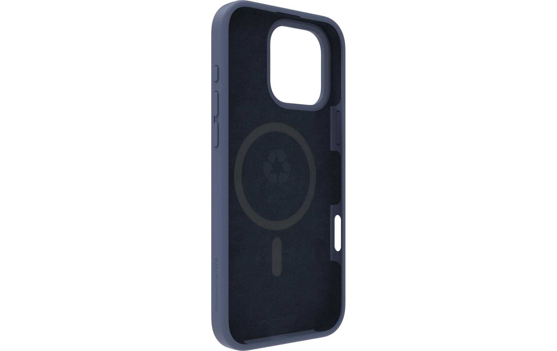 dbramante1928 Monaco Backcover – für Apple iPhone 16 Pro Max – MagSafe, Silikon, Pacific Blue