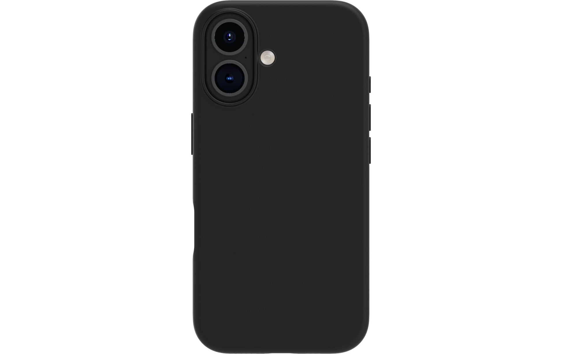 dbramante1928 Monaco Backcover – für Apple iPhone 16, MagSafe, Recycling-Kunststoff+Silikon, Night Black