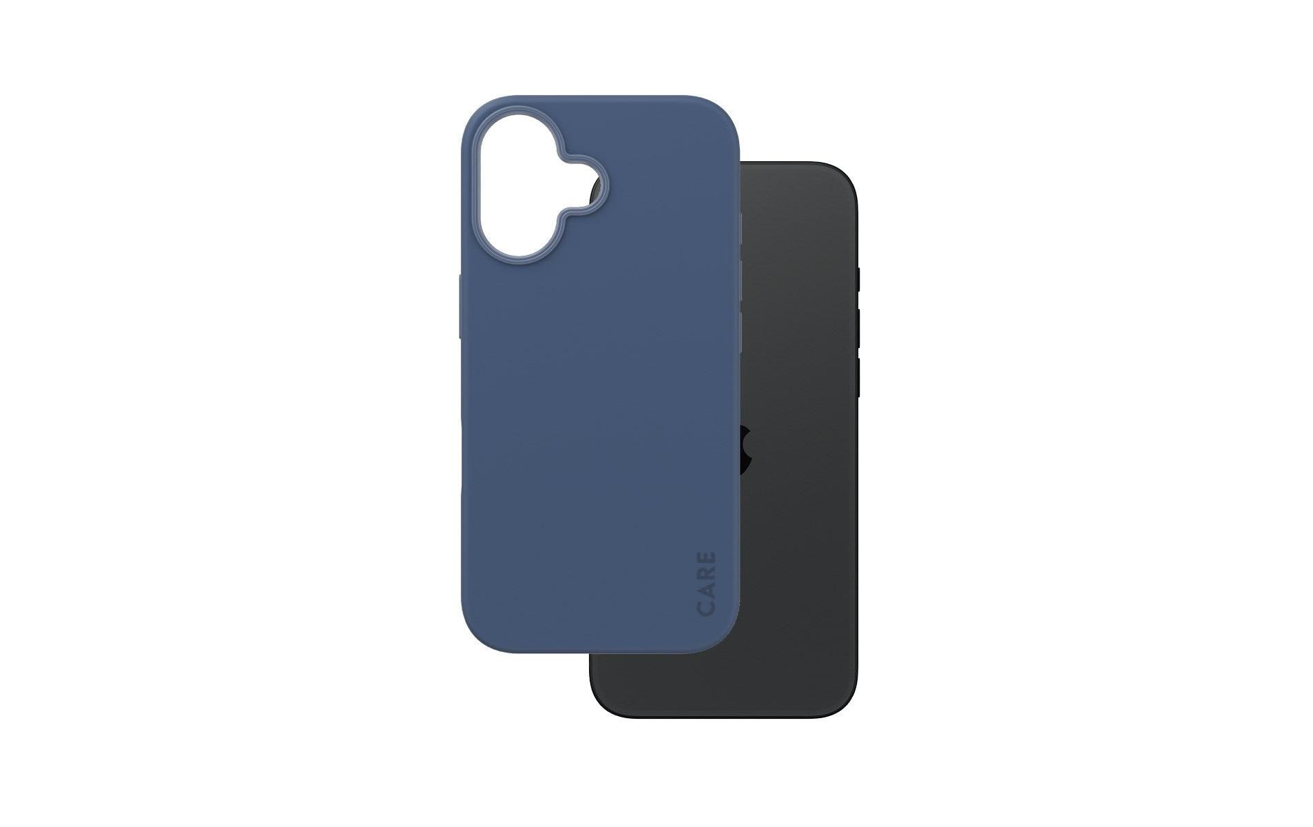 PanzerGlass CARE Backcover – für Apple iPhone 16, MagSafe, Kunststoff, Blau