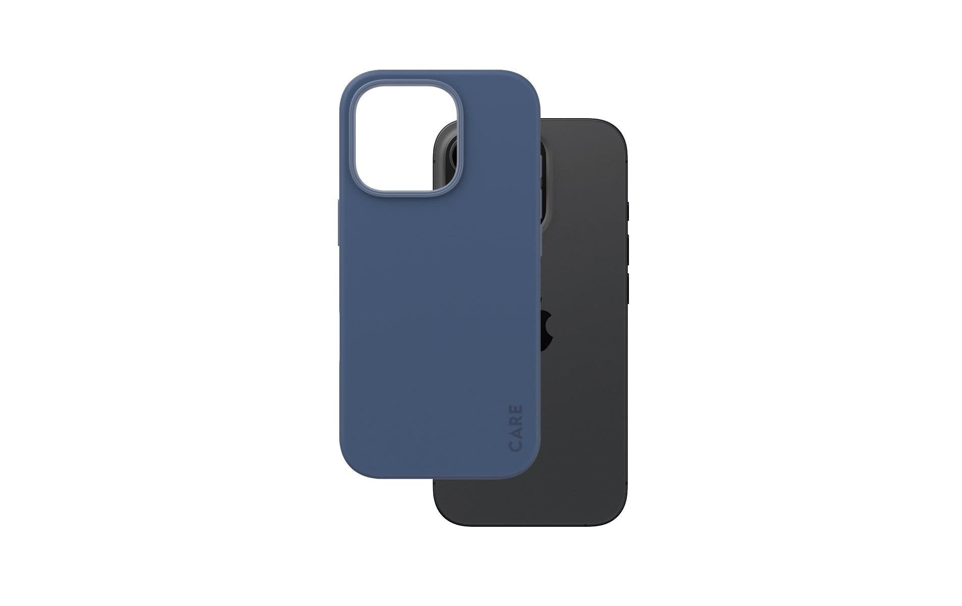 PanzerGlass CARE Backcover – für Apple iPhone 16 Pro – MagSafe, Recycling-Kunststoff, Blau
