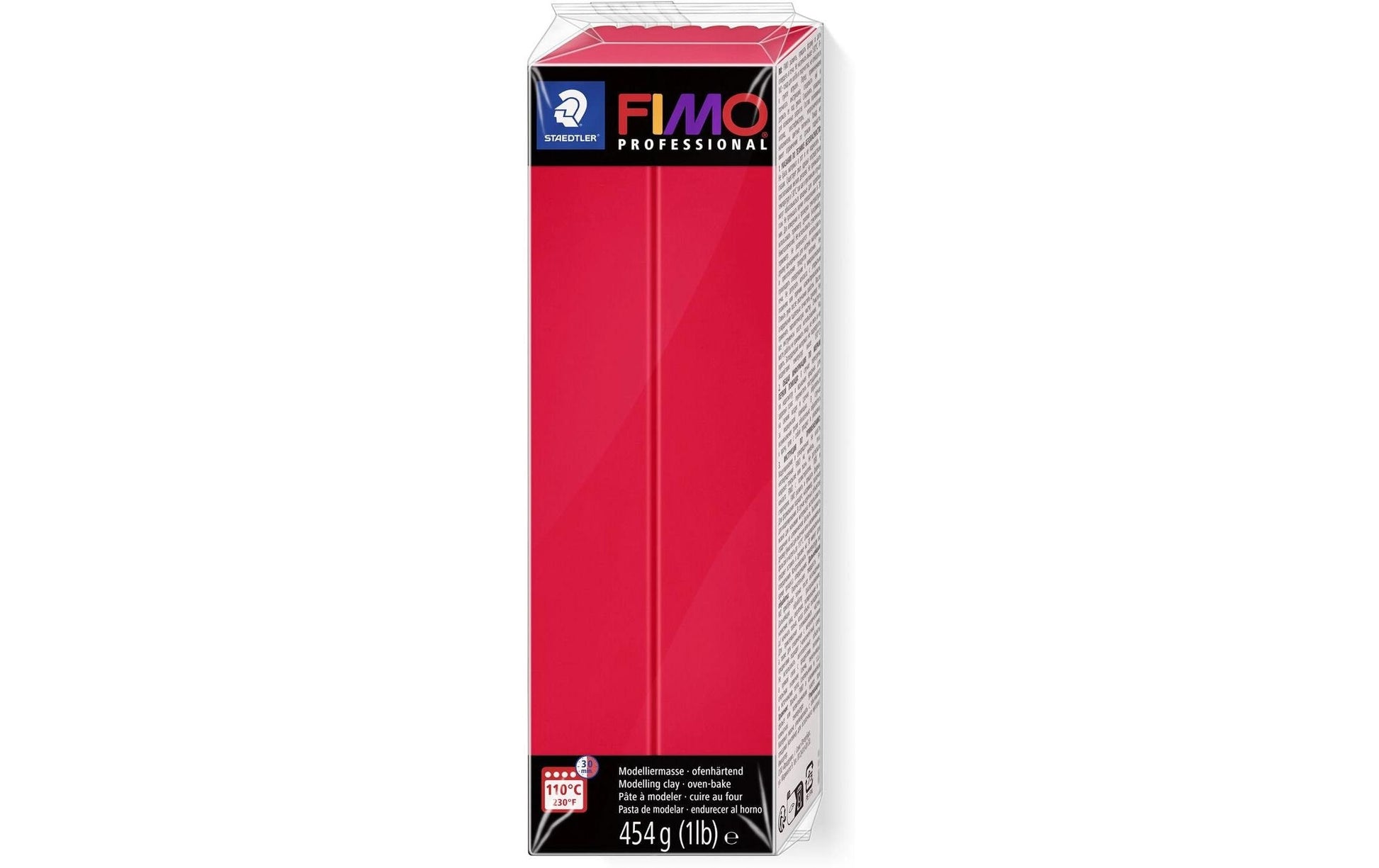 Staedtler FIMO Professional Modelliermasse – Hellrot – 454 g