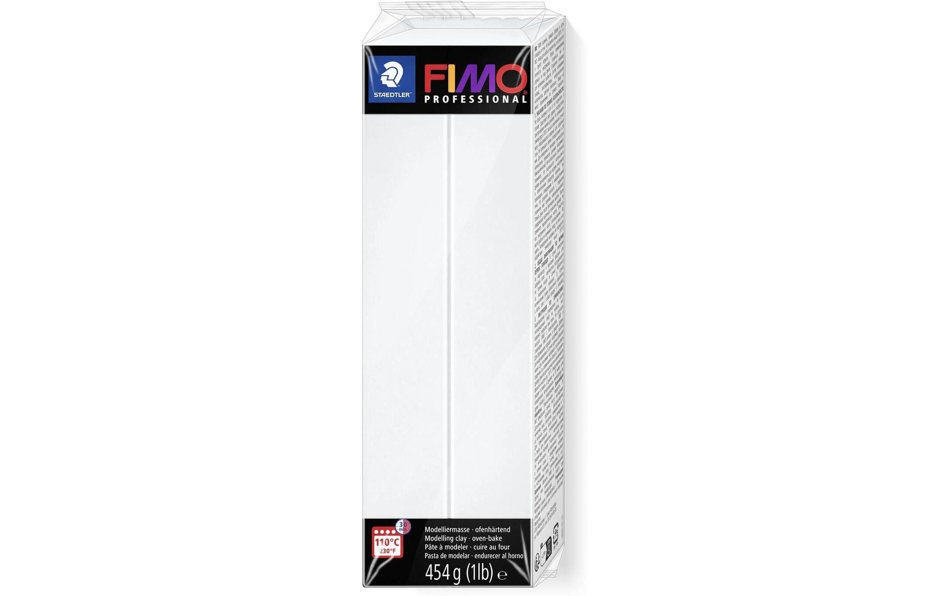 Staedtler FIMO Professional Modelliermasse – Weiss – 454 g