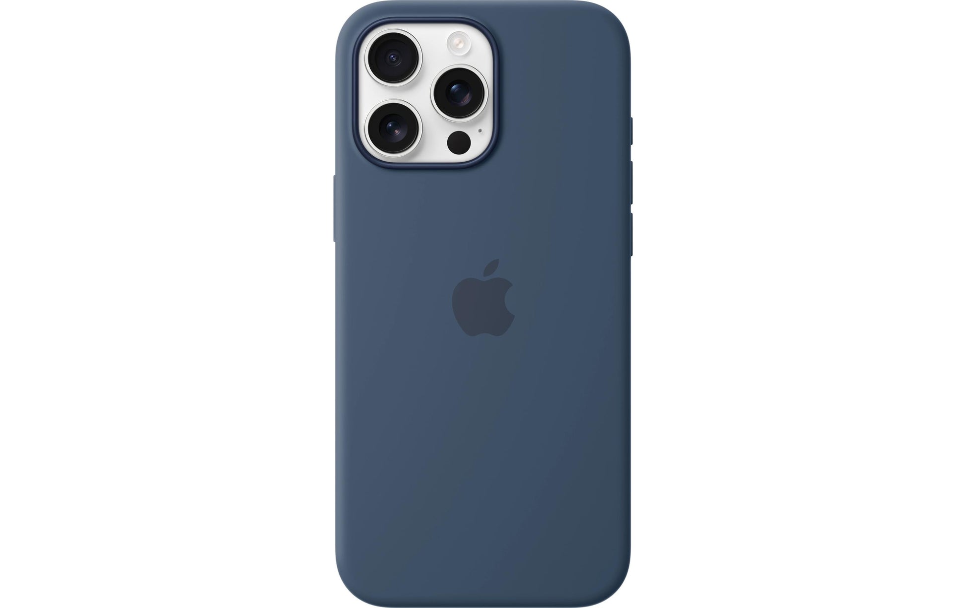 Apple Backcover – für Apple iPhone 16 Pro Max, MagSafe, Mikrofaser+Silikon, Denim