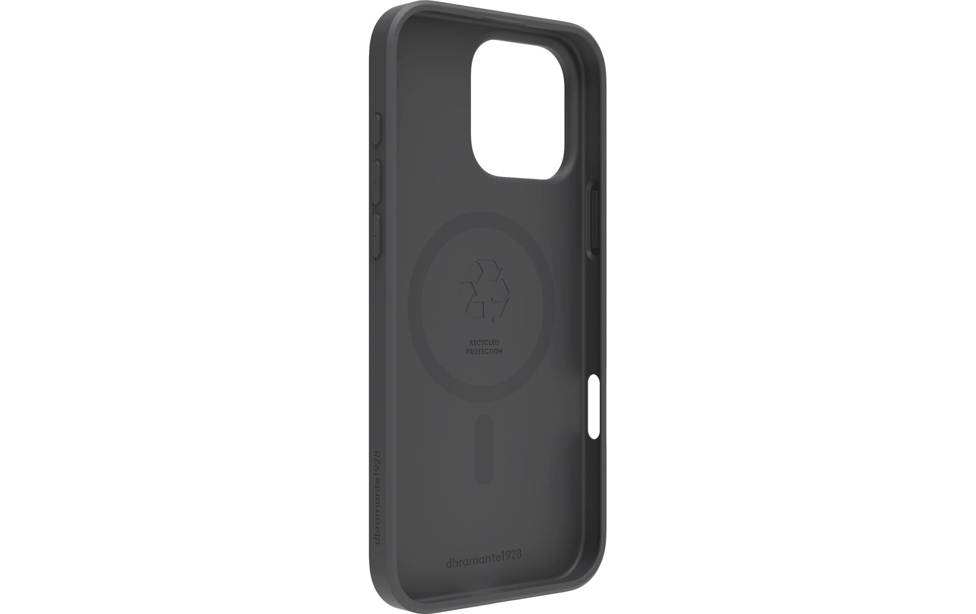 dbramante1928 Greenland Pro MS Backcover – für Apple iPhone 16 Pro Max, Recycelbarer Kunststoff, Night Black