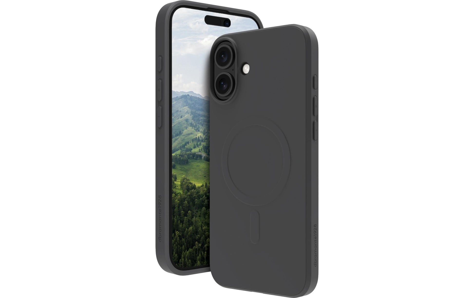 dbramante1928 Greenland Pro MS – Backcover – für Apple iPhone 16 Plus, Kunststoff, Night Black