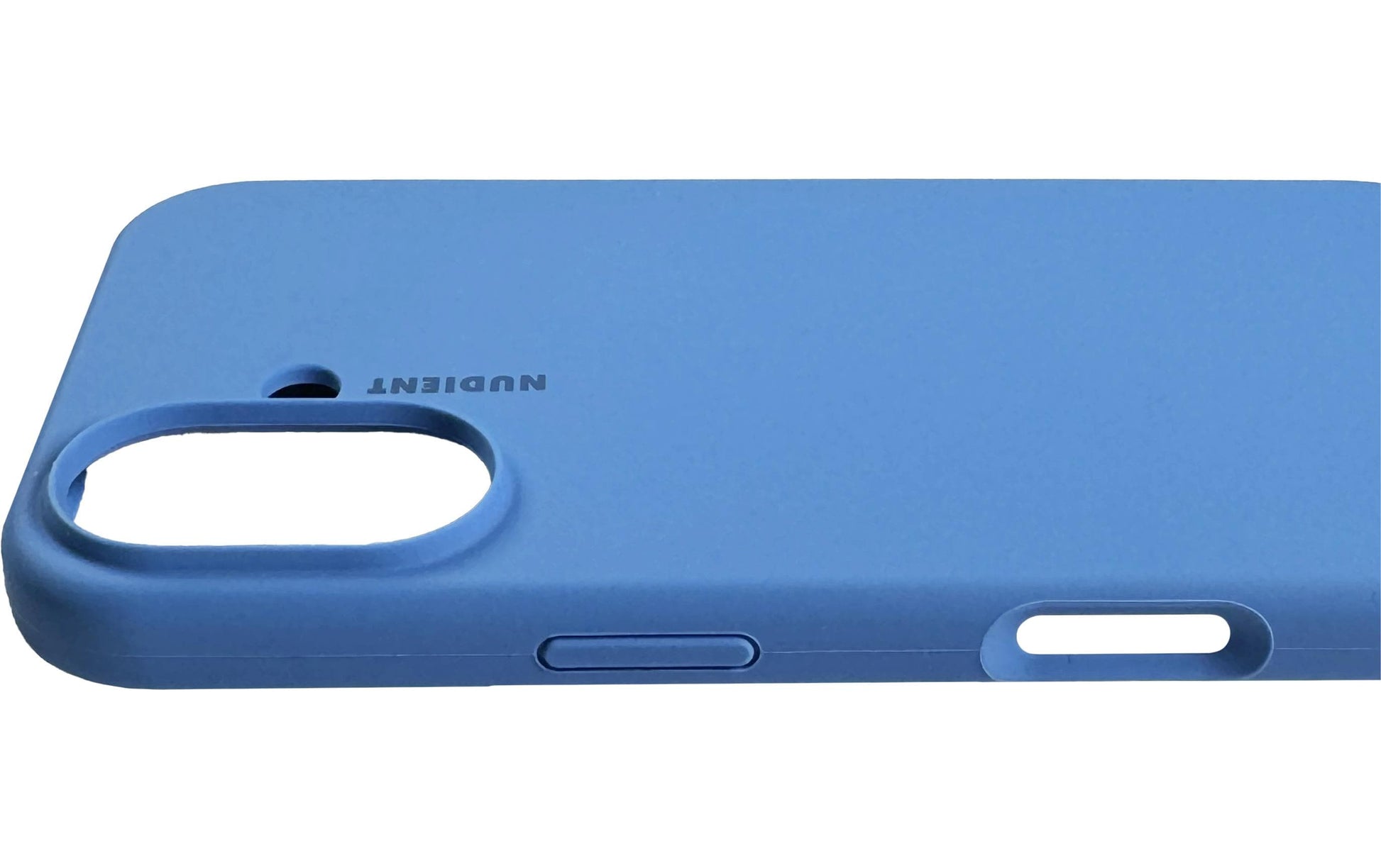 Nudient Backcover Base – für Apple iPhone 16 Plus – blau