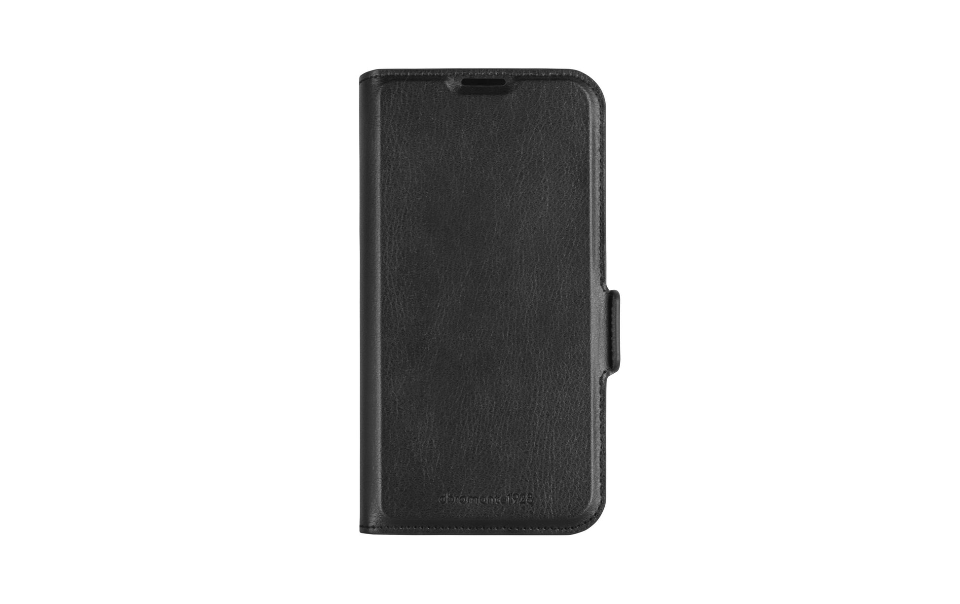 dbramante1928 Oslo Pro – Wallethülle – für Apple iPhone 16 Pro, mit Ständer, 3 Kartenfächer, PU, Schwarz