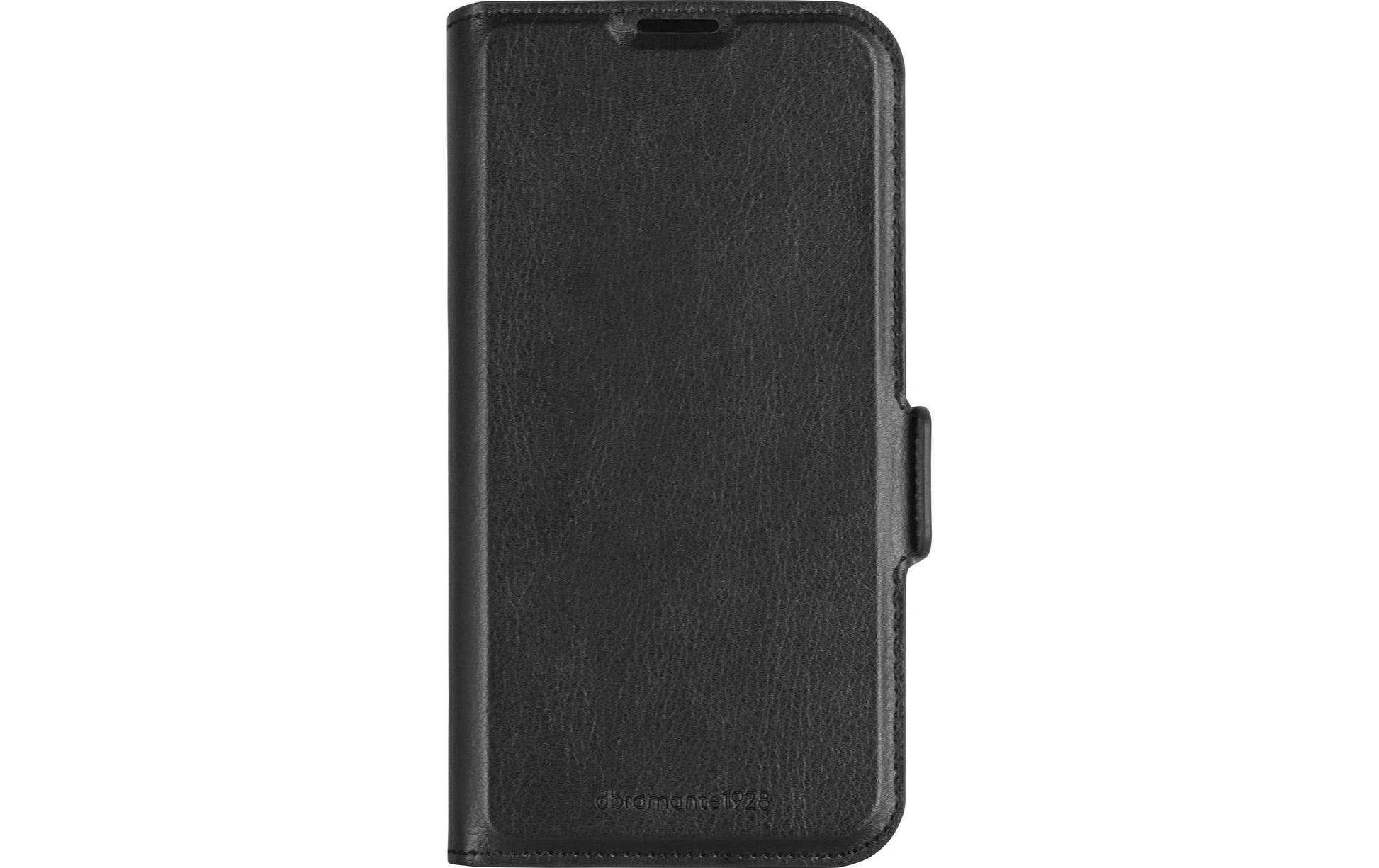 dbramante1928 Oslo Pro – Wallethülle – für Apple iPhone 16, mit Ständer, 3 Kartenfächer, PU, Schwarz