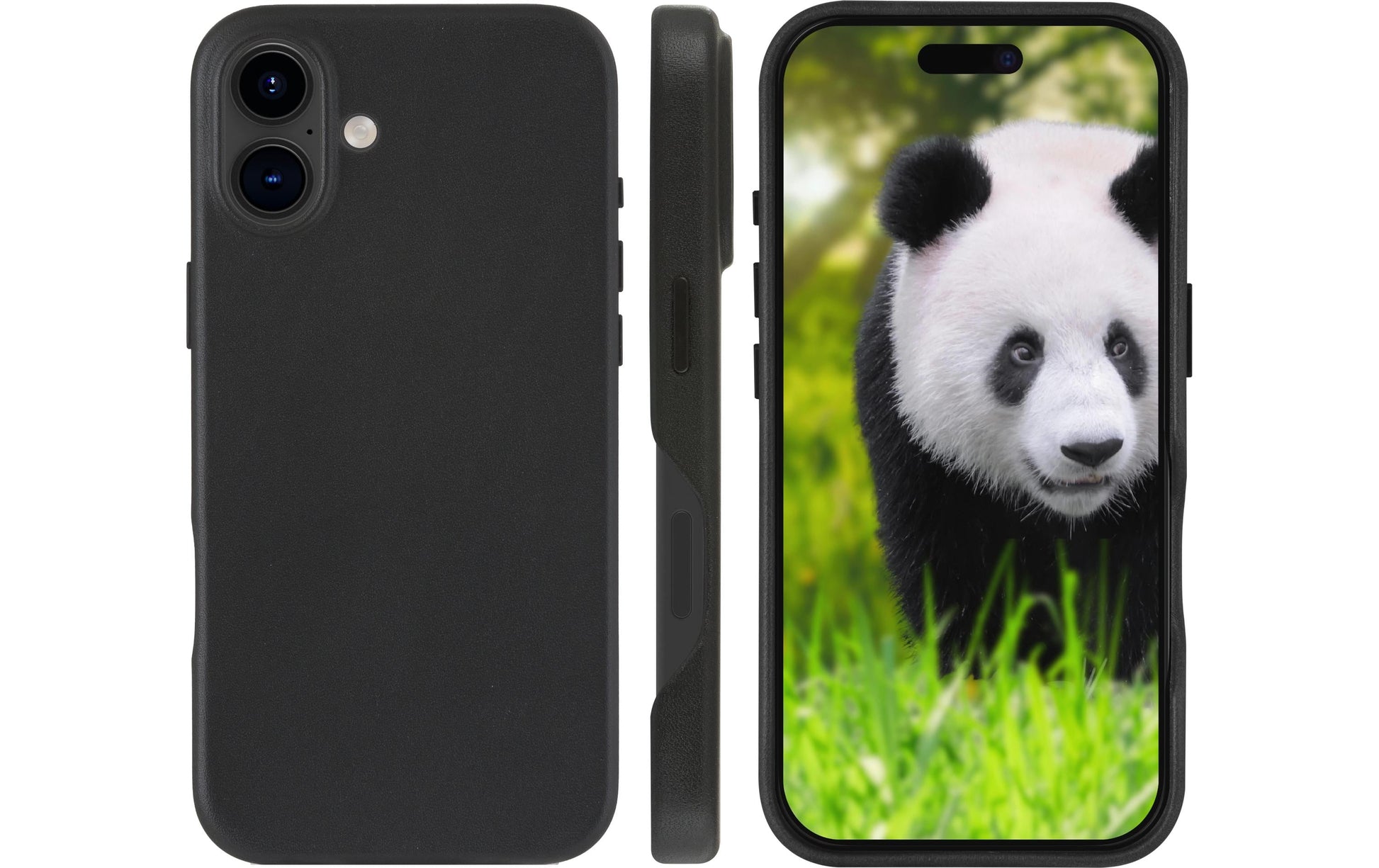 dbramante1928 Roskilde Backcover – für Apple iPhone 16 Pro, MagSafe, Recycling-Kunststoff, schwarz