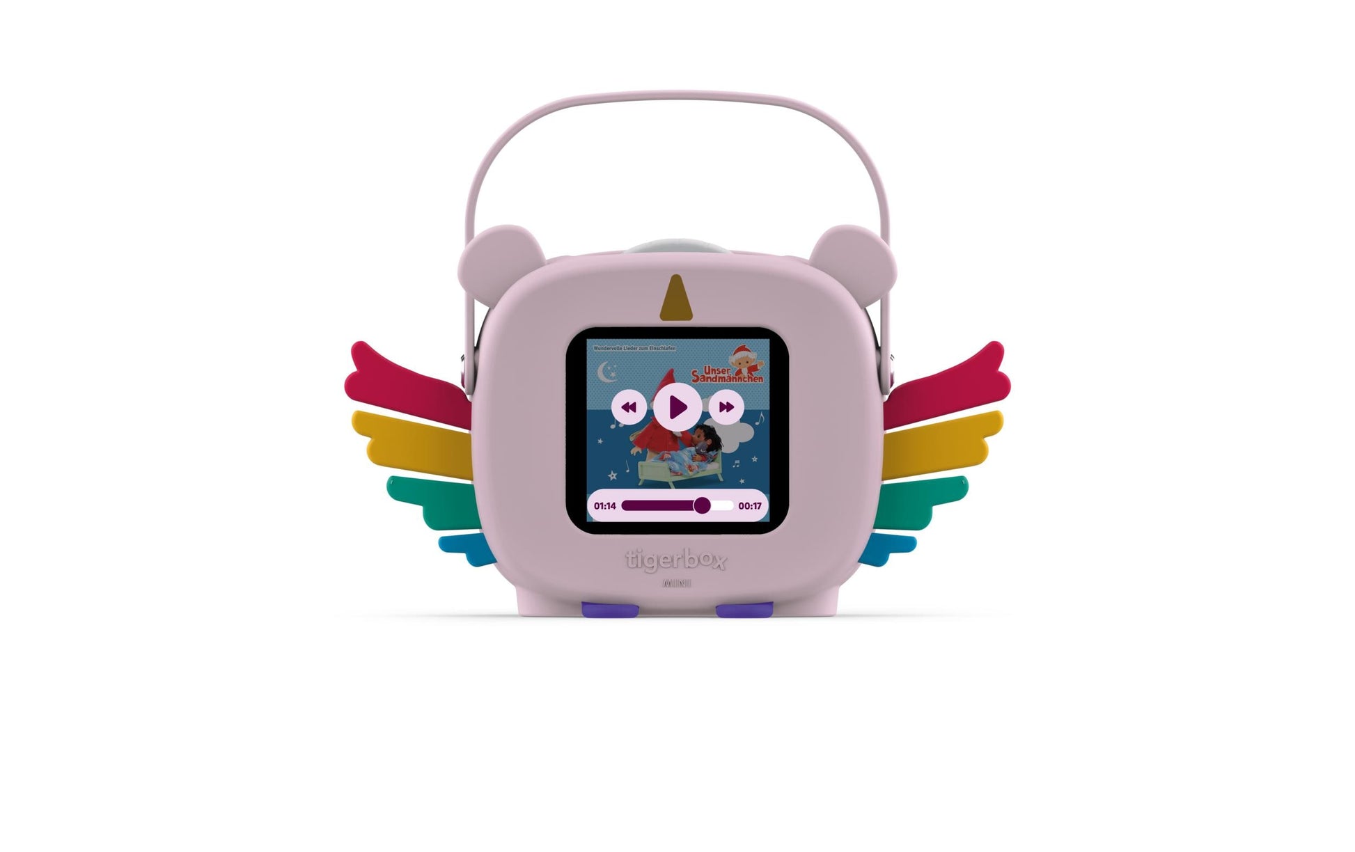 Tigermedia tigerbox MINI Elphi Einhorn – Abspielgerät, Schweizerdeutsch – Rosa