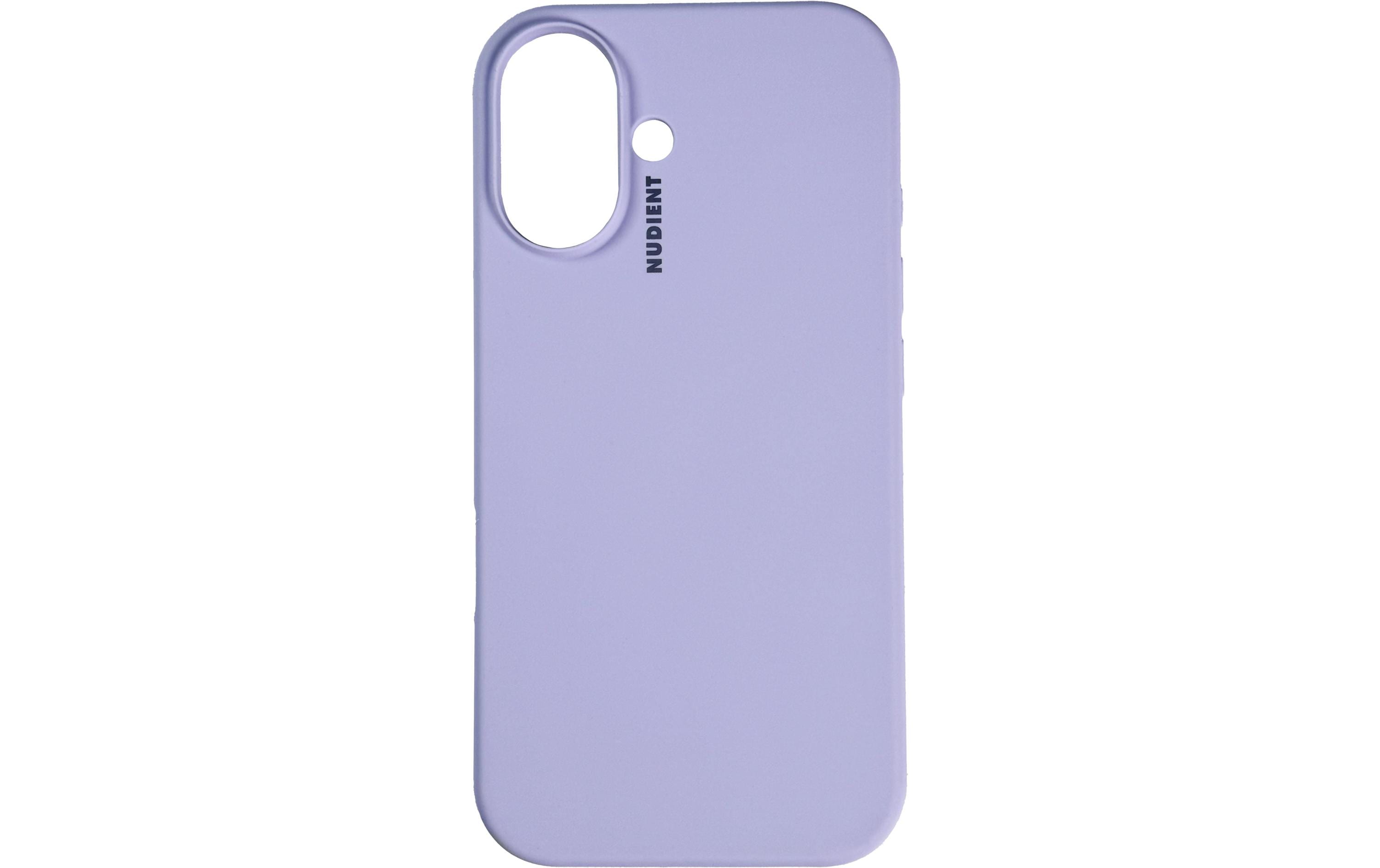 Nudient Base Backcover – für Apple iPhone 16, Kunststoff, Violett