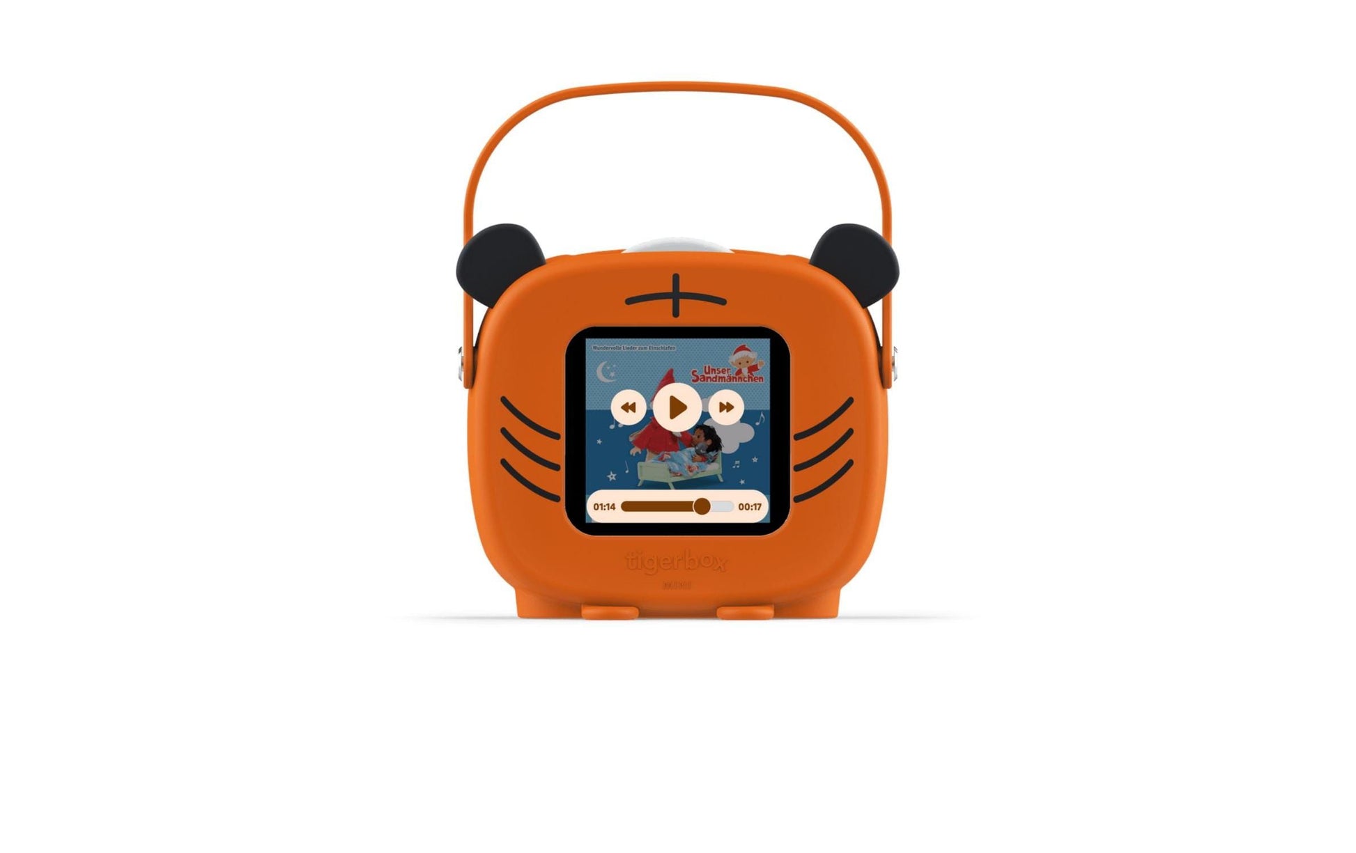 Tigermedia tigerbox MINI Tiggi Tiger – Abspielgerät, Schweizerdeutsch – Orange