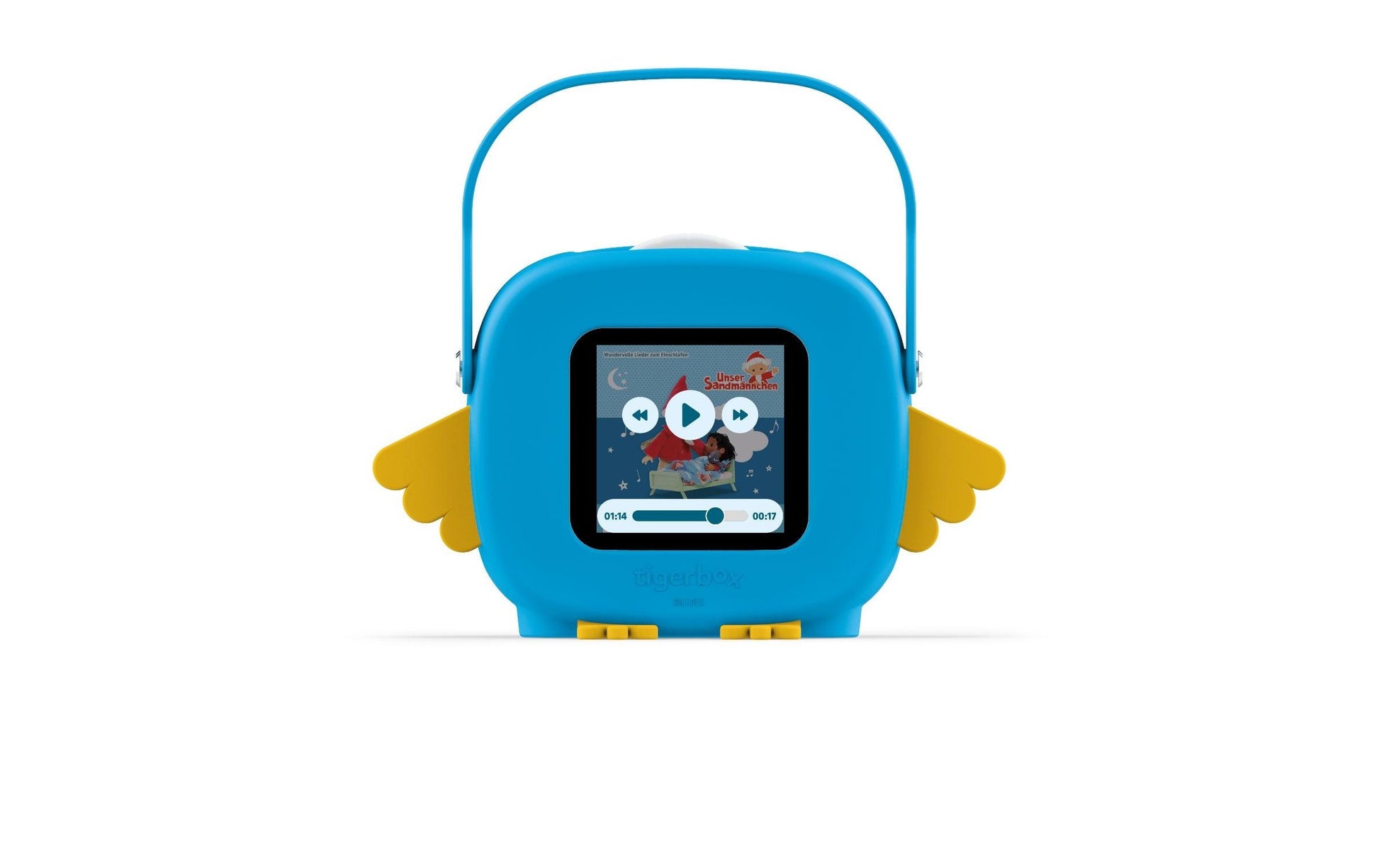 Tigermedia tigerbox MINI Kalli Kautz – Hi-Res-Player, Schweizerdeutsch – Blau