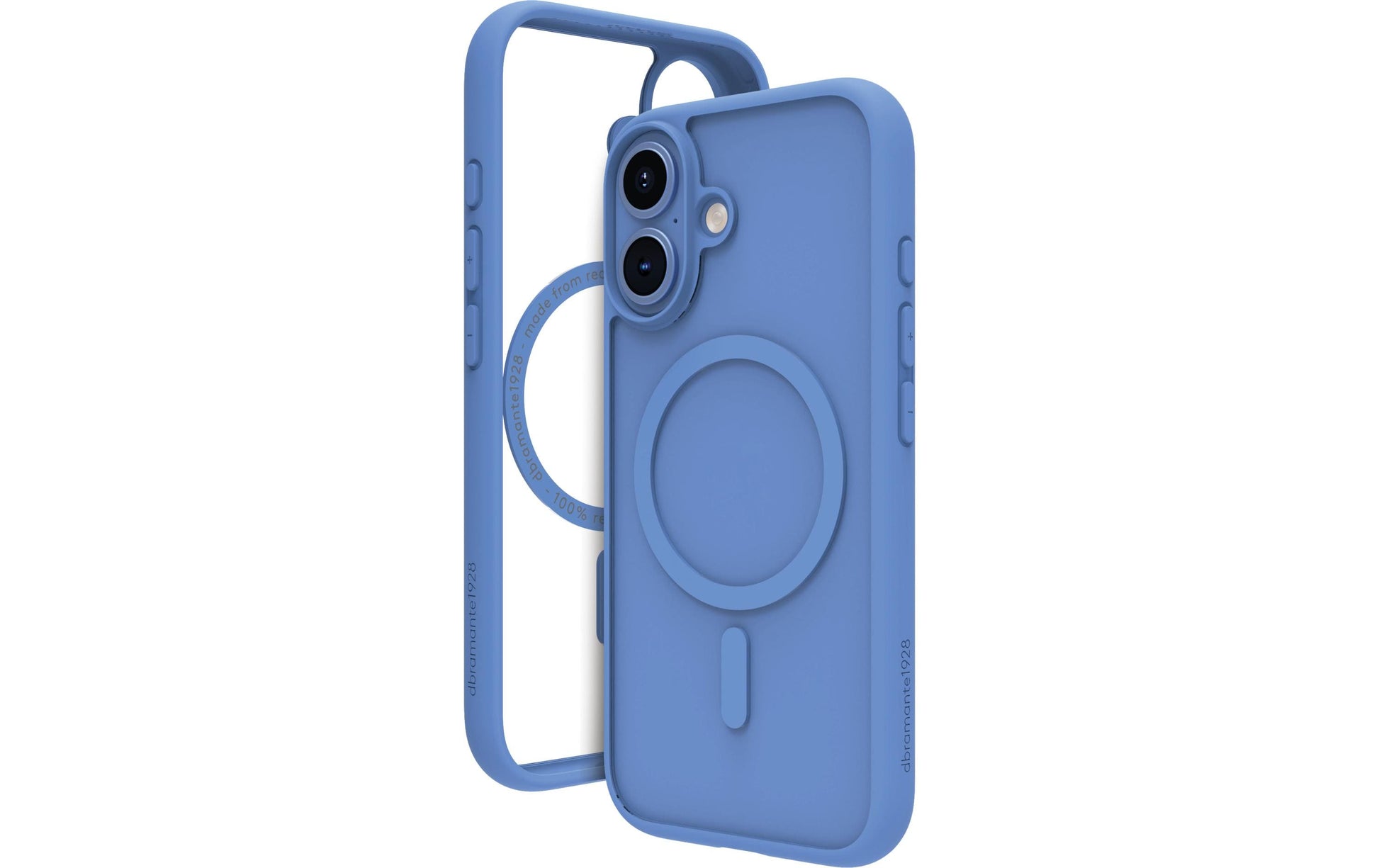 dbramante1928 Grenen Backcover – für Apple iPhone 16, MagSafe, Kunststoff, Indigo, bis 2 m sturzsicher