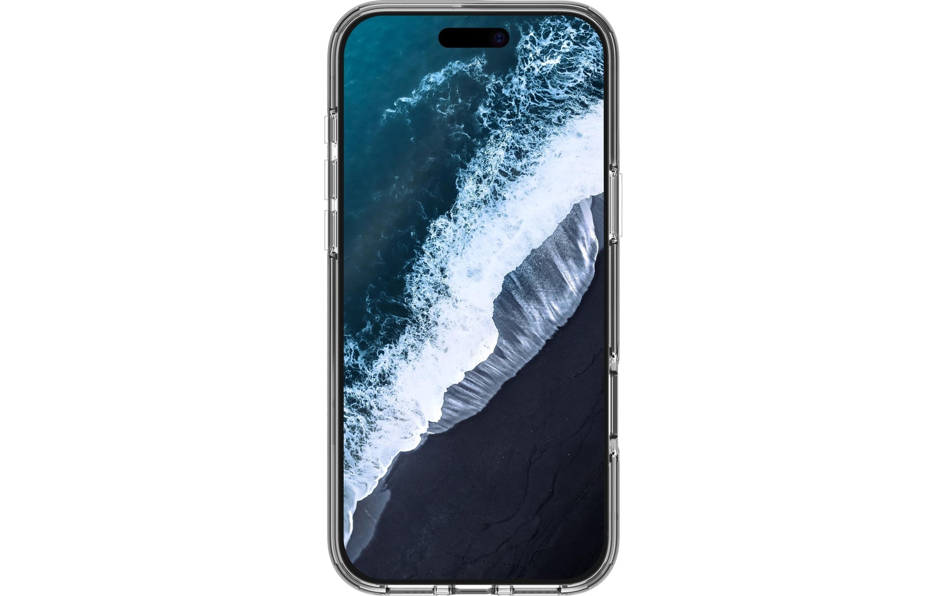 dbramante1928 Backcover – für Apple iPhone 16, MagSafe, mit Ständer, D3O, Transparent, bis 4 m Sturzsicher