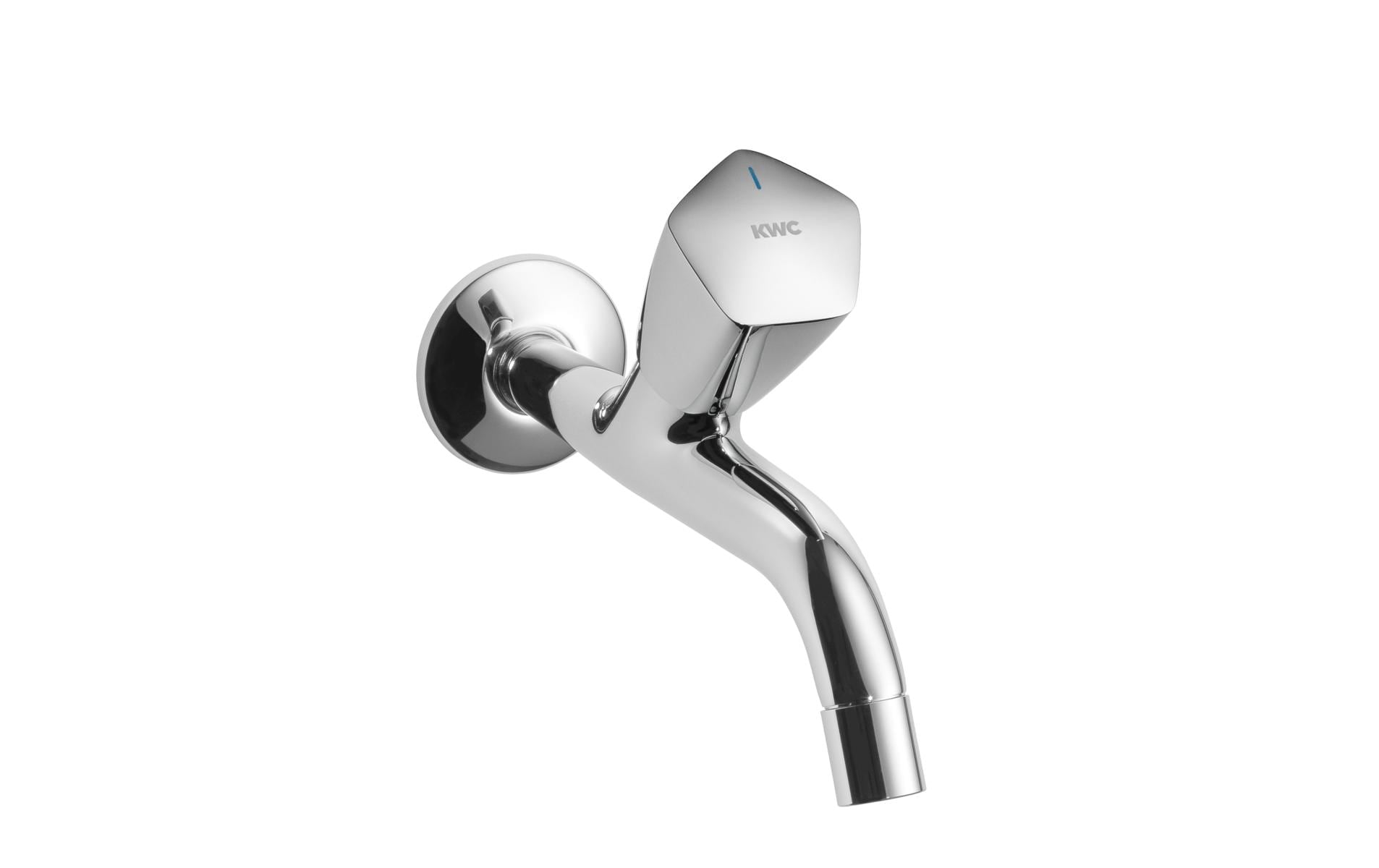 KWC Auslaufventil – Anschluss 1/2", Messing, Chrom, für Badewanne