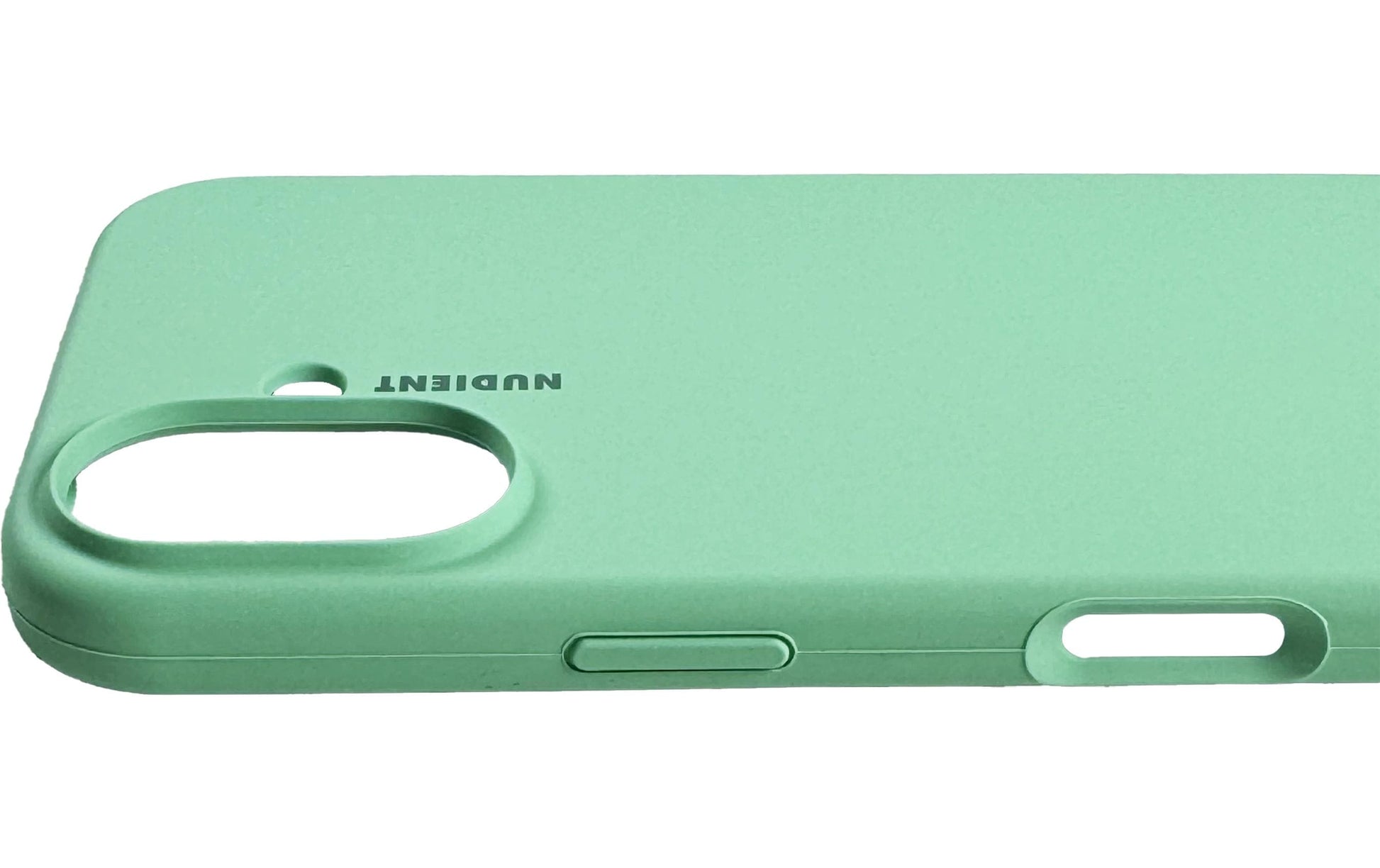 Nudient Base Backcover – für Apple iPhone 16 Plus, Kunststoff, Mintgrün