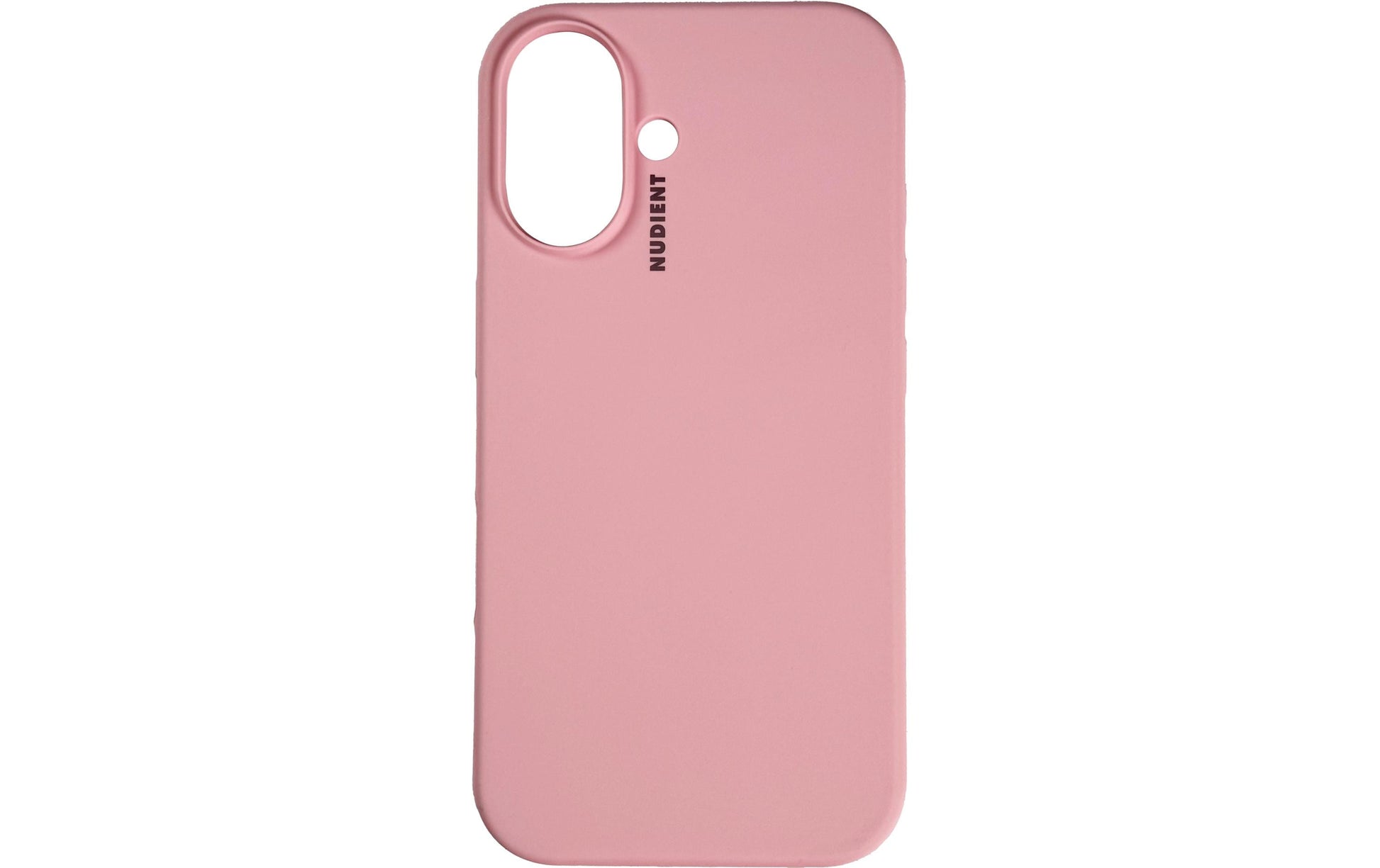 Nudient Base Backcover – für Apple iPhone 16, Kunststoff, Baby Pink