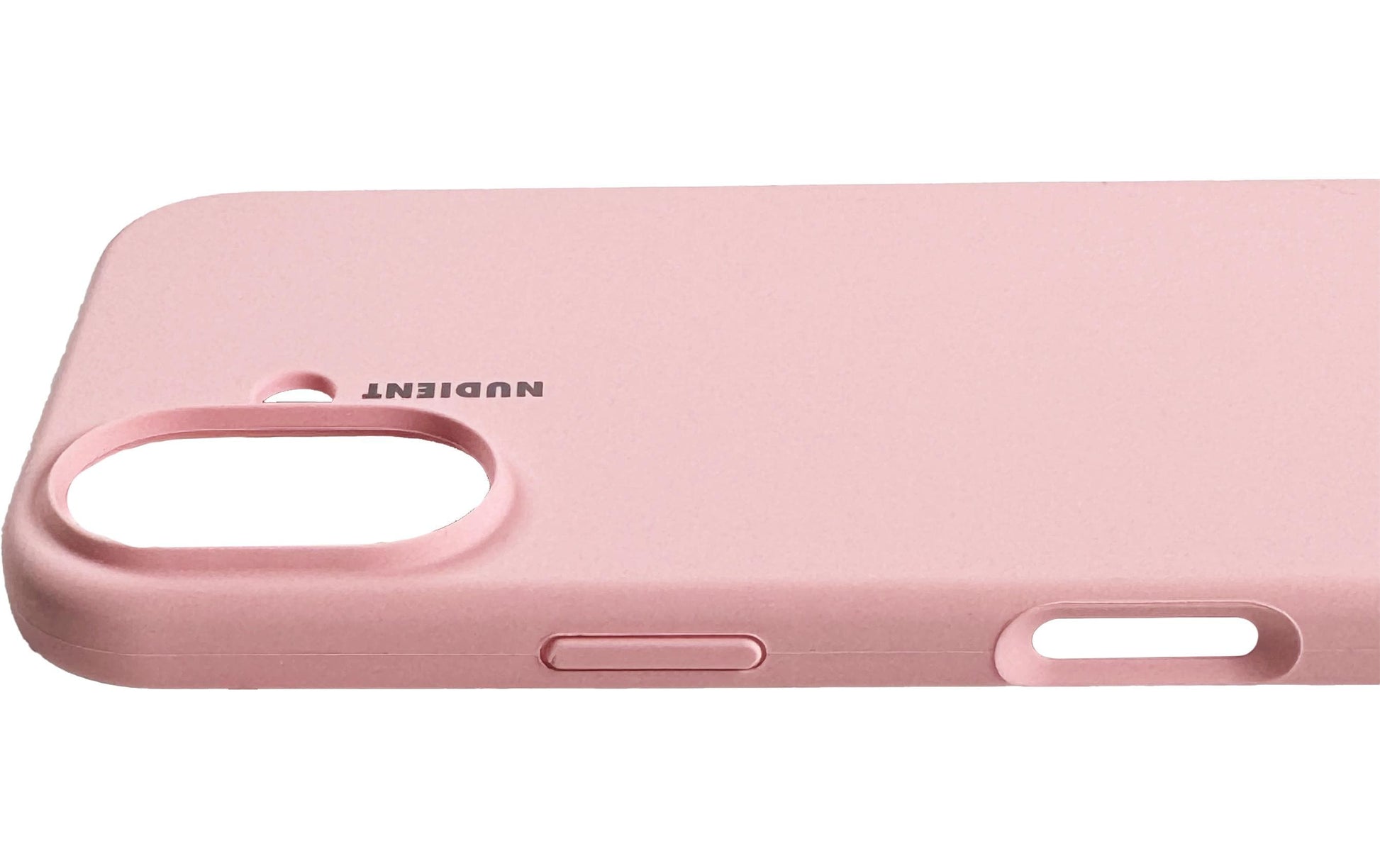 Nudient Base Backcover – für Apple iPhone 16, Kunststoff, Baby Pink