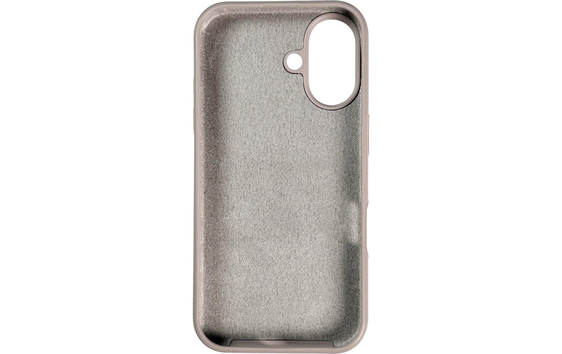 Nudient Base Backcover – für Apple iPhone 16 Plus, Kunststoff, Beige
