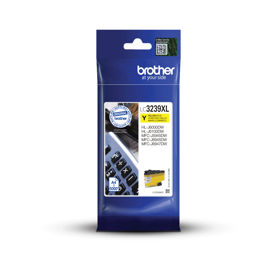 Brother Tintenpatrone, Gelb – für Inkjetdrucker/Multifunktionsgeräte