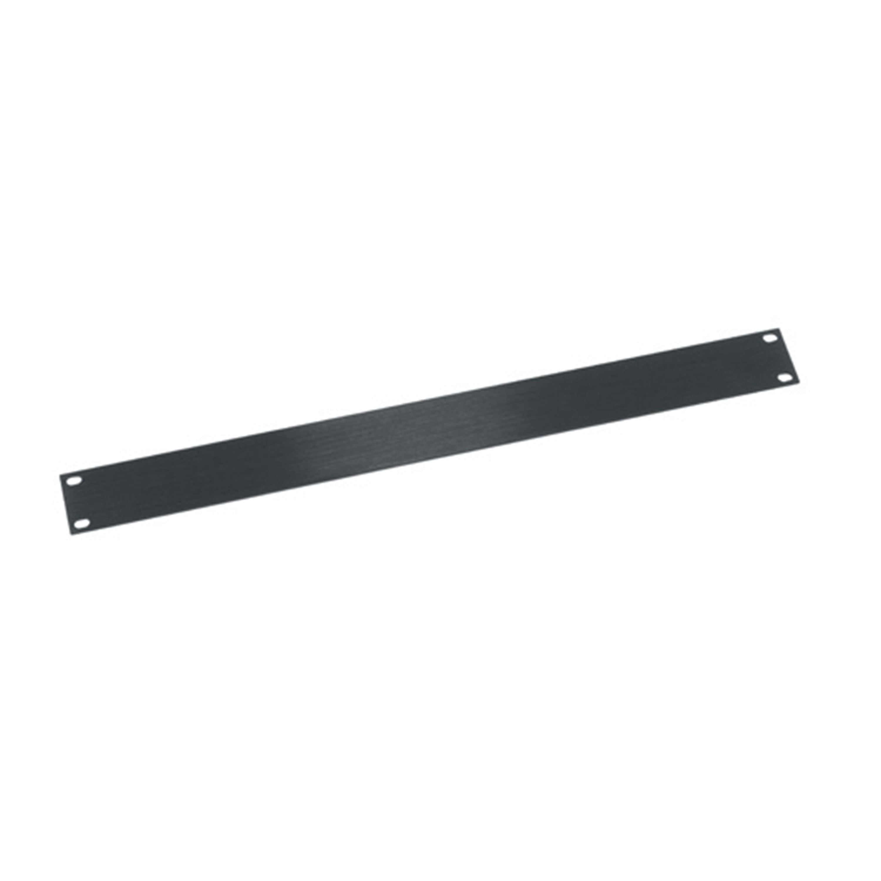 Middle Atlantic HBL1 – Blindplatte 1U, Aluminium, Schwarz, für 19" Rack