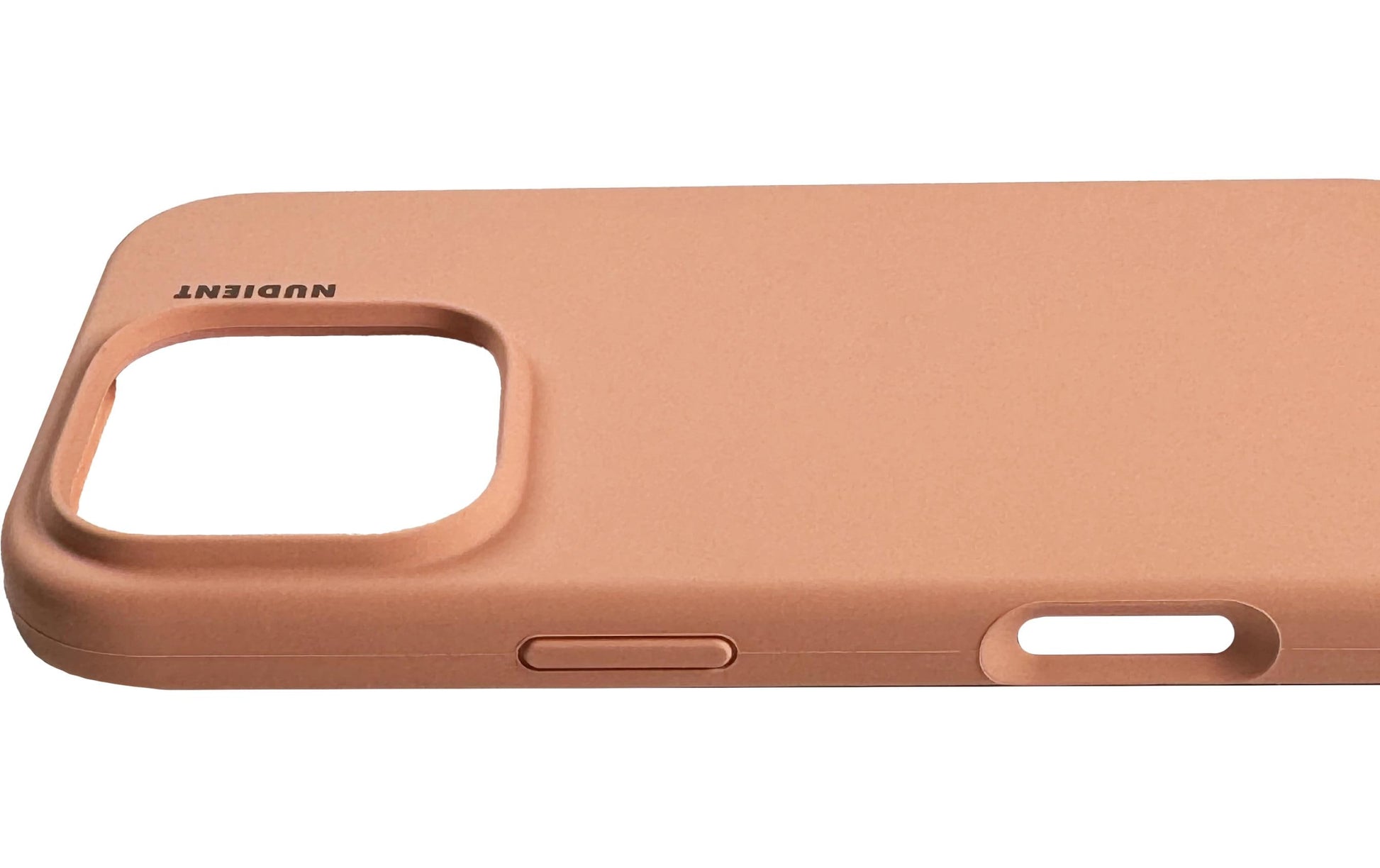 Nudient Backcover Base – für Apple iPhone 16 Pro Max – Pfirsich Orange