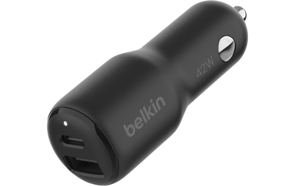 Belkin BOOSTCHARGE Ladegerät – 42 W, 1× USB-C (30 W) + 1× USB-A (12 W), PD, PPS