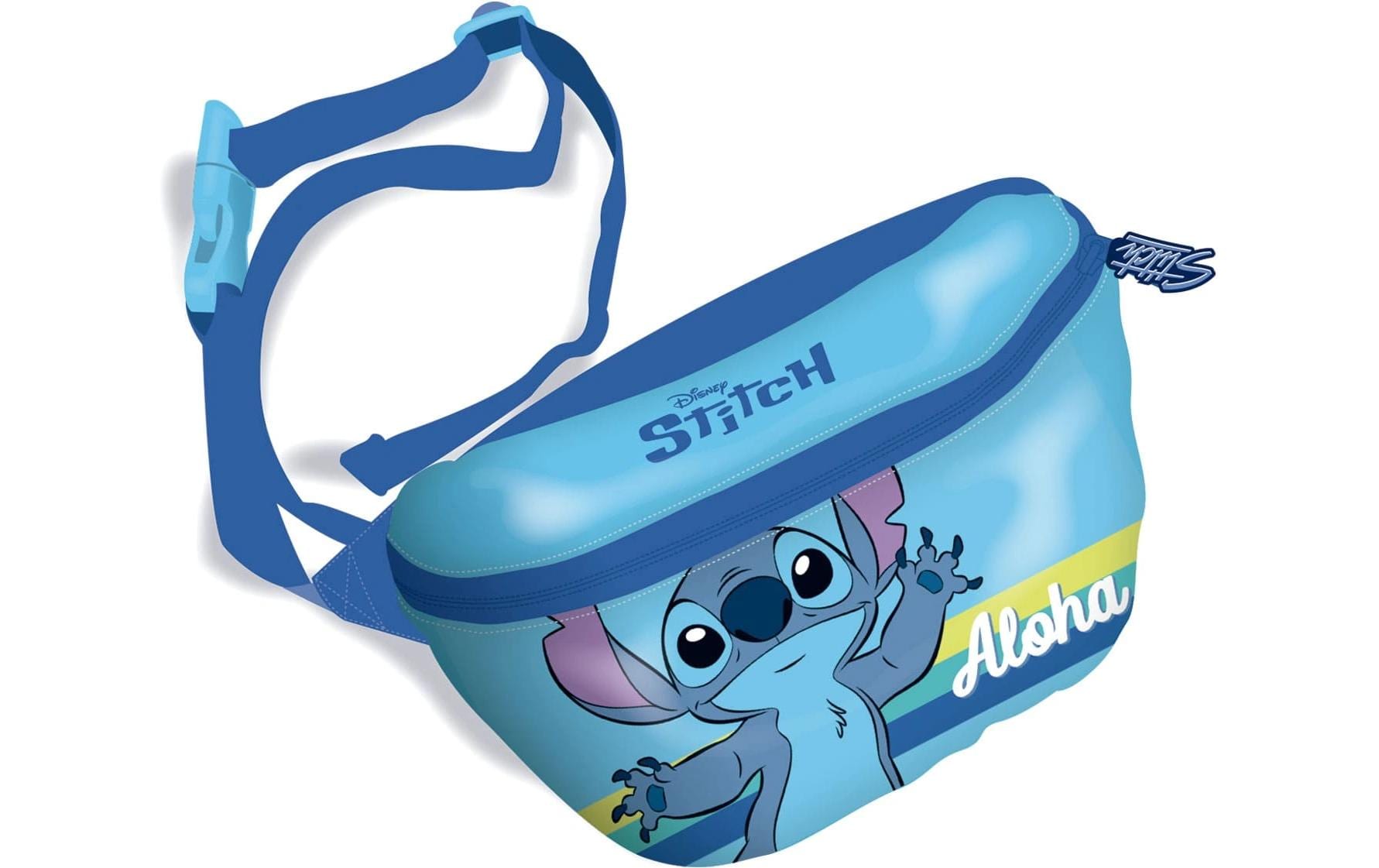 Arditex Bauchtasche – für Kinder – 1,1 l – Blau – Polyester – Lilo & Stitch