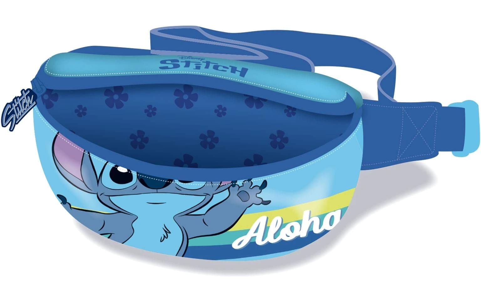 Arditex Bauchtasche – für Kinder – 1,1 l – Blau – Polyester – Lilo & Stitch