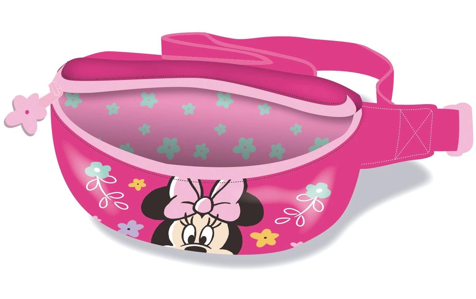 Arditex Umhängetasche, 1,1 l, Polyester, Pink, Motiv Minnie, 27 × 6,5 × 11 cm