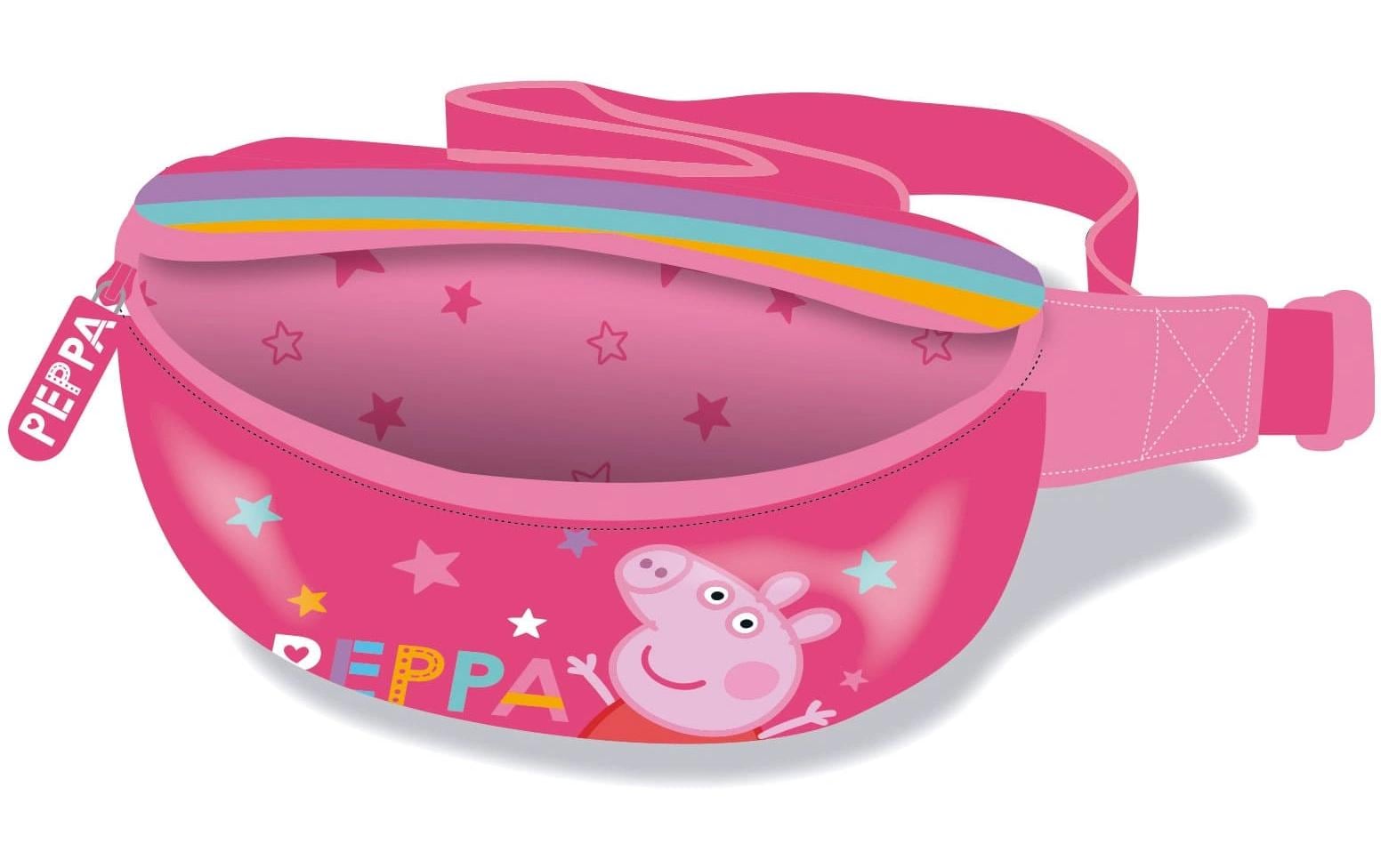 Arditex PP16676 – Reisebeutel, 1,1 l, Polyester, Pink, Motiv Peppa Pig, 27 × 6,5 × 11 cm