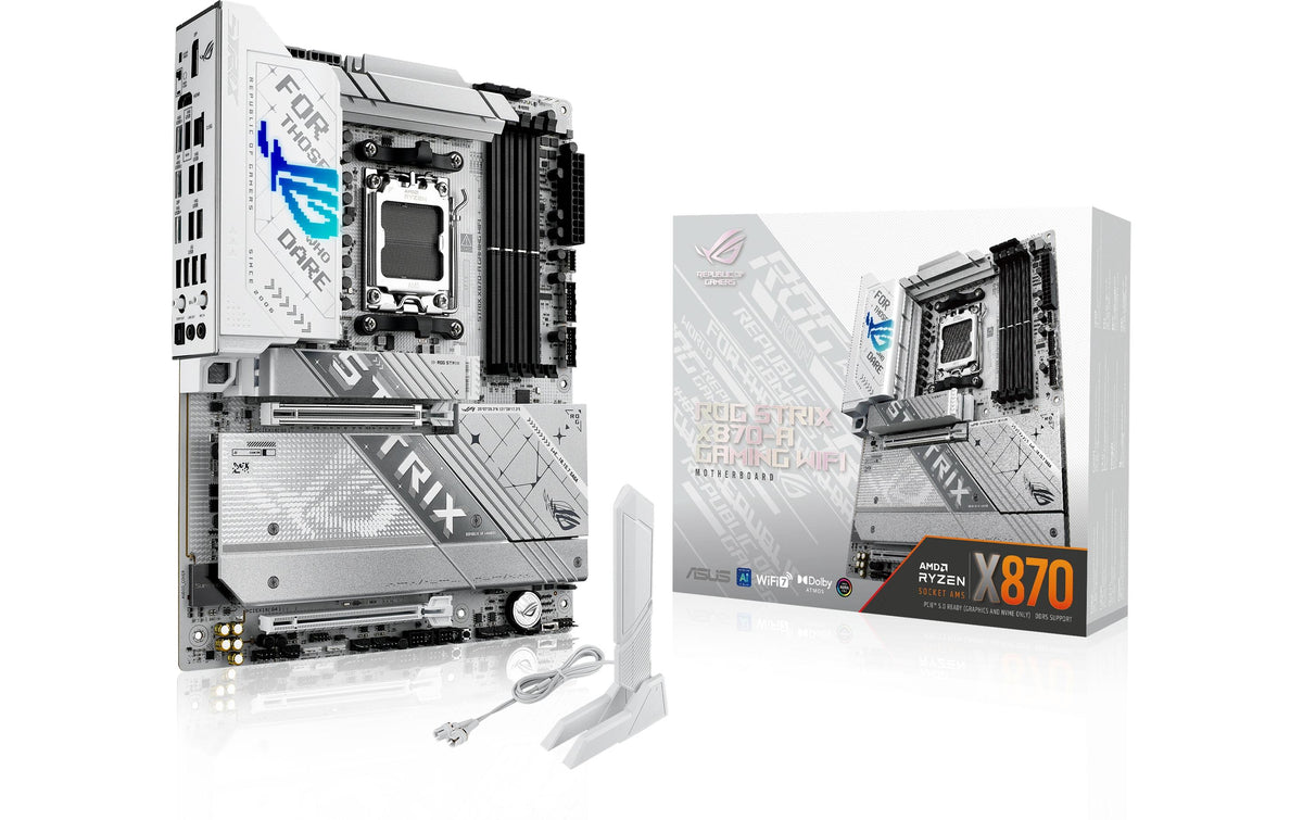 ASUS ROG STRIX X870-A GAMING WIFI – Mainboard – Sockel AM5, AMD X870, ATX, DDR5