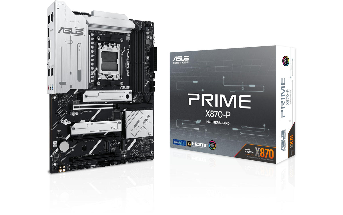 ASUS PRIME X870-P – Mainboard – Sockel AM5, AMD X870, ATX, DDR5