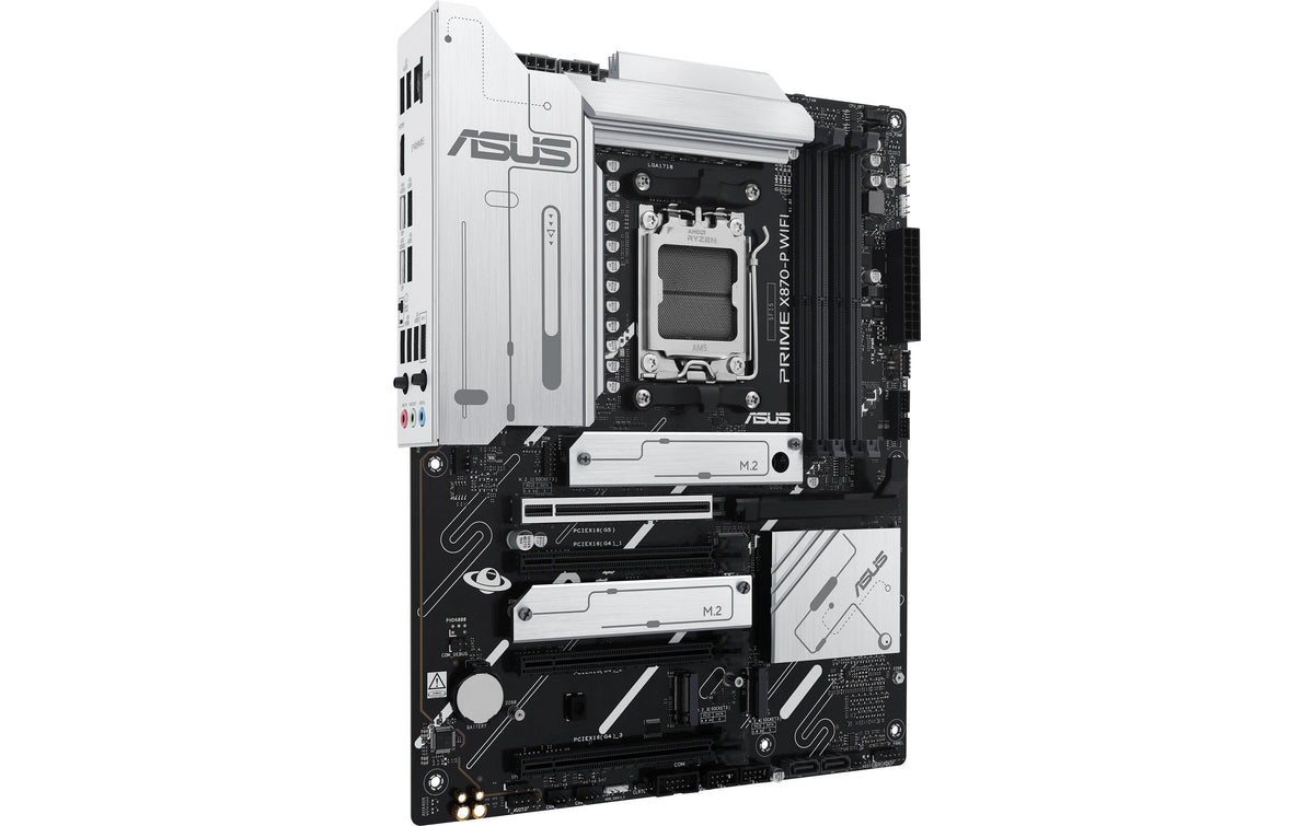 ASUS PRIME X870-P WF – Mainboard – Sockel AM5, AMD X870, ATX, DDR5, für AMD Ryzen 7000/8000/9000 Serie
