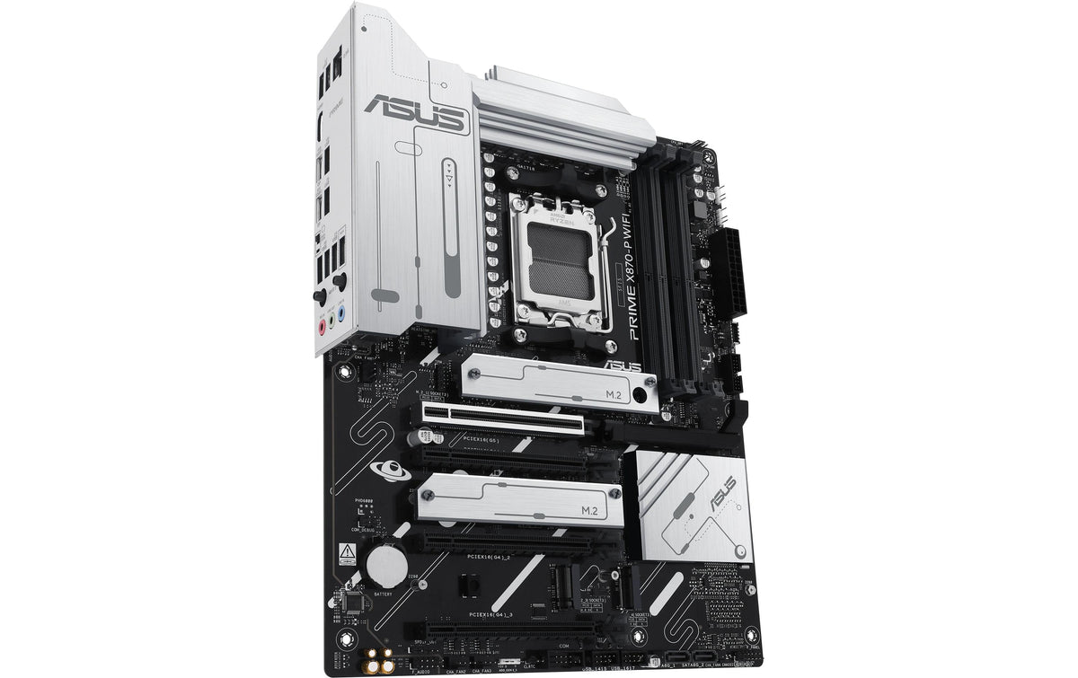 ASUS PRIME X870-P WF – Mainboard – Sockel AM5, AMD X870, ATX, DDR5, für AMD Ryzen 7000/8000/9000 Serie