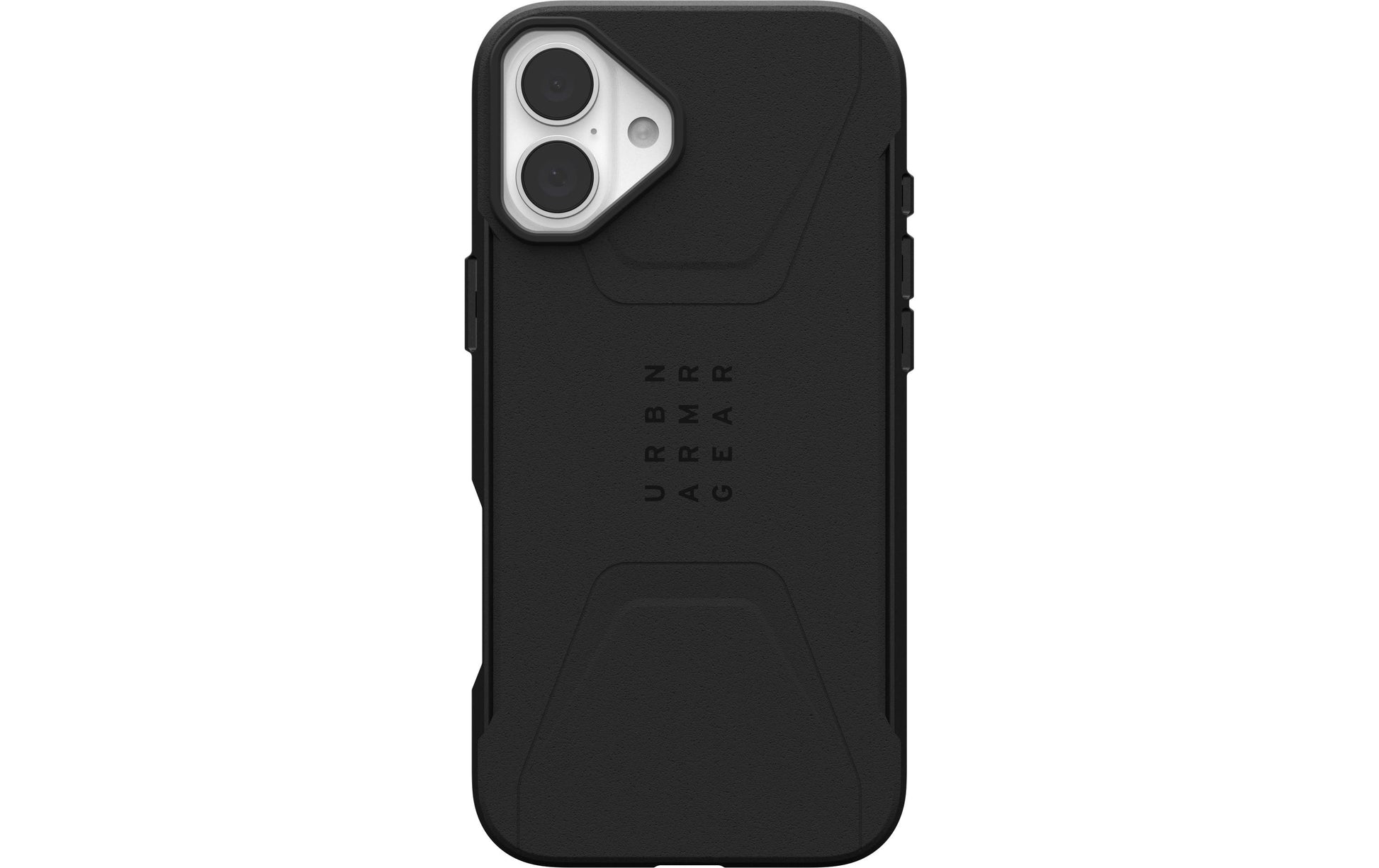 Urban Armor Gear UAG – Backcover Civilian – für Apple iPhone 16 Plus – schwarz – MagSafe-kompatibel