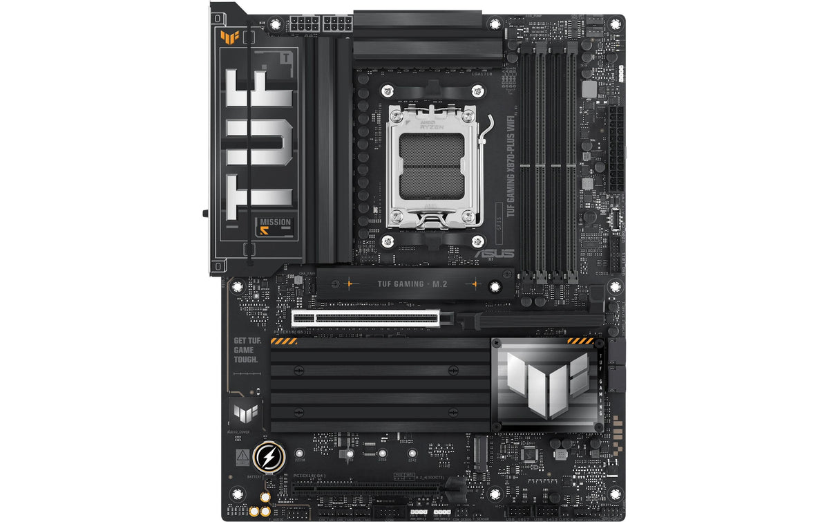 ASUS TUF GAMING X870-PLUS WIFI – Mainboard – AM5, AMD X870, ATX, DDR5